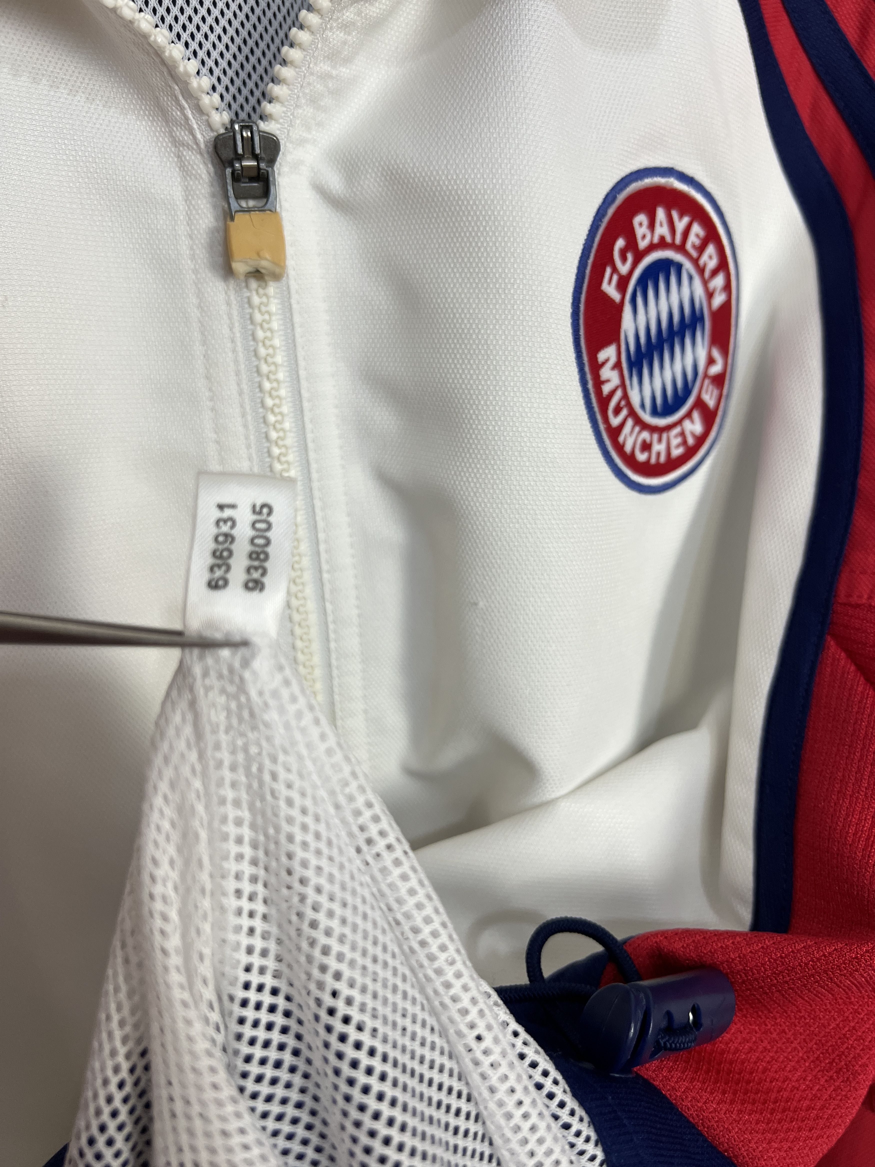 Adidas Vintage 90's Bayern Munich Football Jacket Soccer Track Top Size US M / EU 48-50 / 2 - 8 Thumbnail