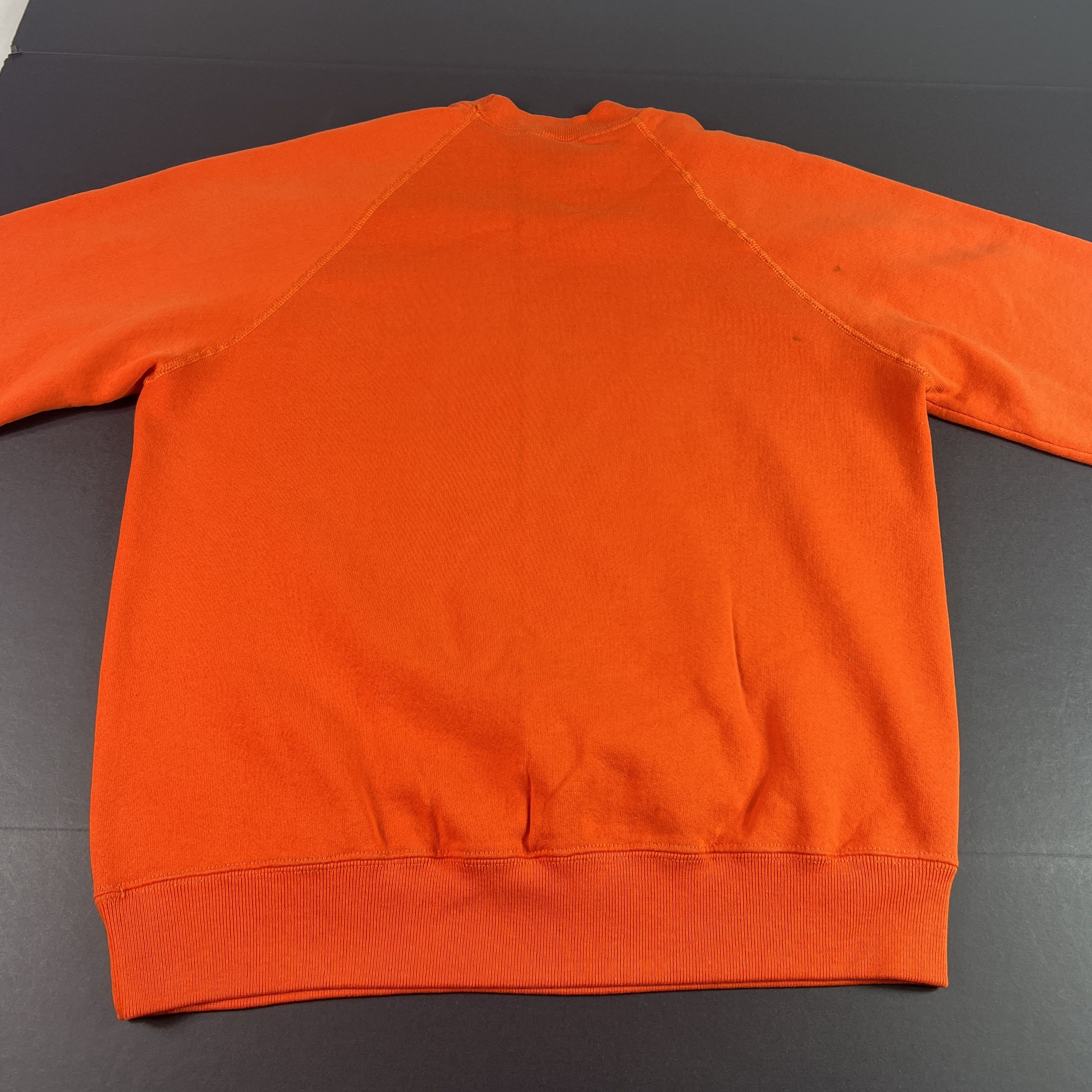 Soffe VTG 80s Miami Hurricanes Sweatshirt Orange Crewneck USA Size US M / EU 48-50 / 2 - 13 Thumbnail