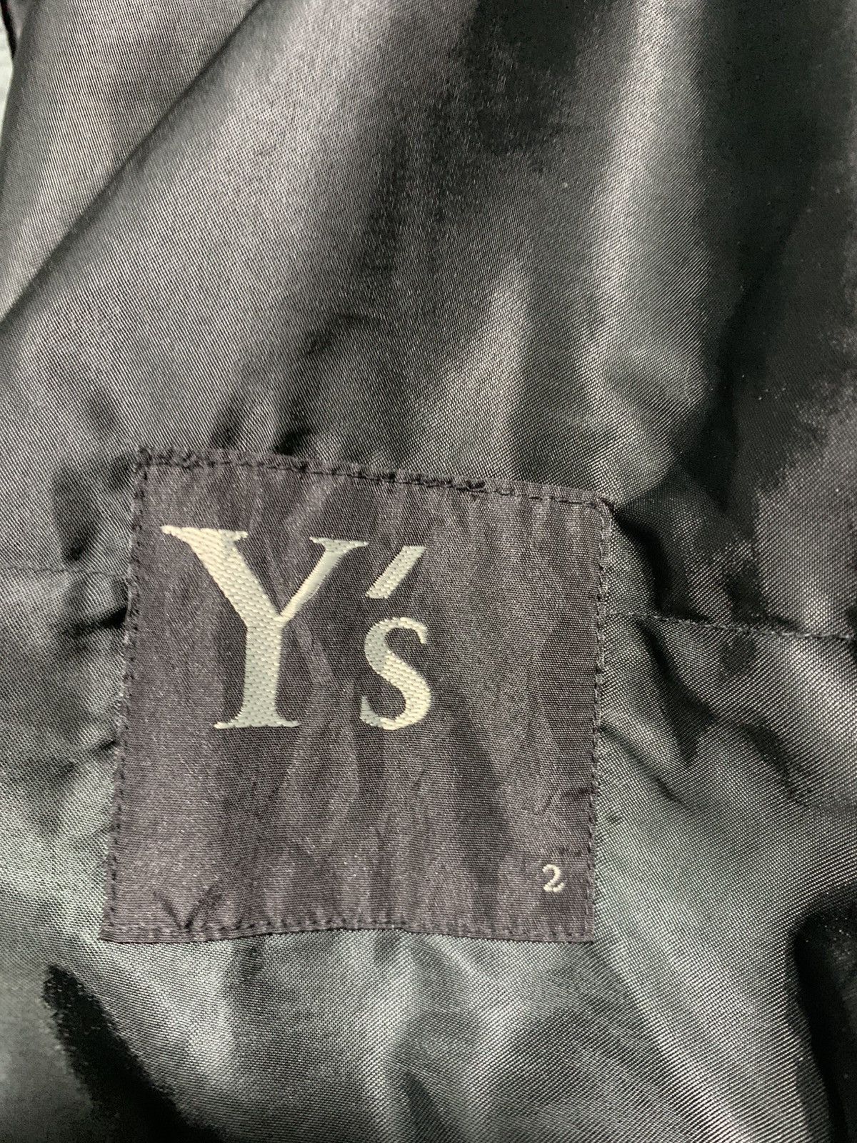 Yohji Yamamoto 🔥Y’s YOHJI YAMAMOTO ONE HAND PONCHOS STYLE JACKETS Size US M / EU 48-50 / 2 - 12 Thumbnail