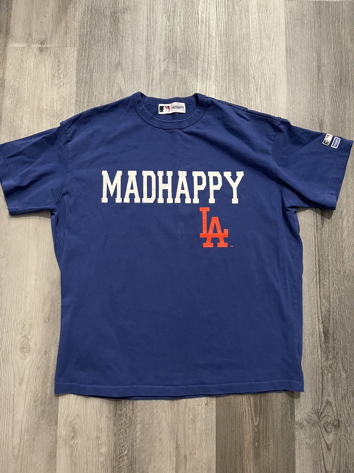 Dodgers Madhappy Shirt in Blue, Men's (Size L)