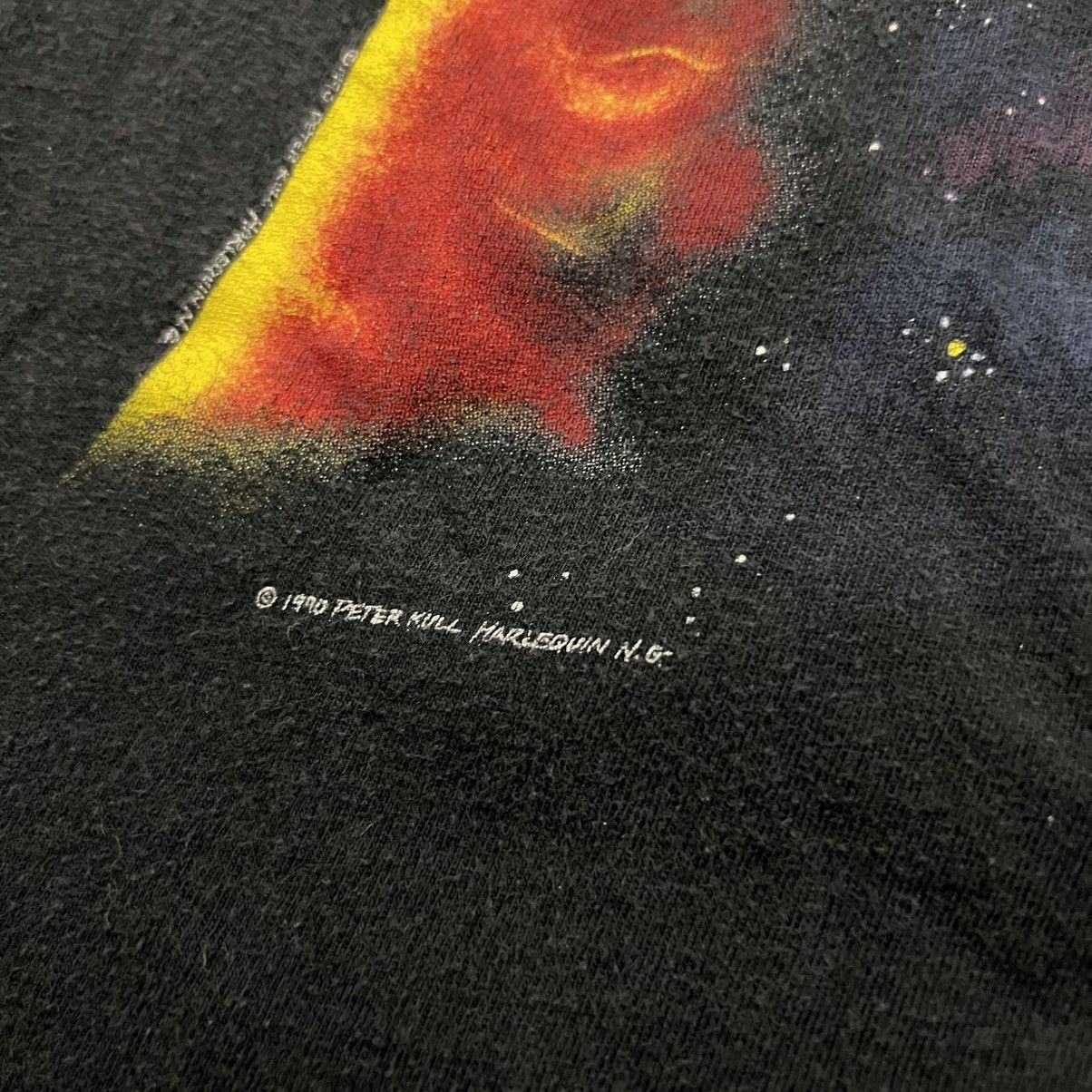 Vintage Vintage Peter Kull Solar System Planets Tee Size US XL / EU 56 / 4 - 8 Thumbnail