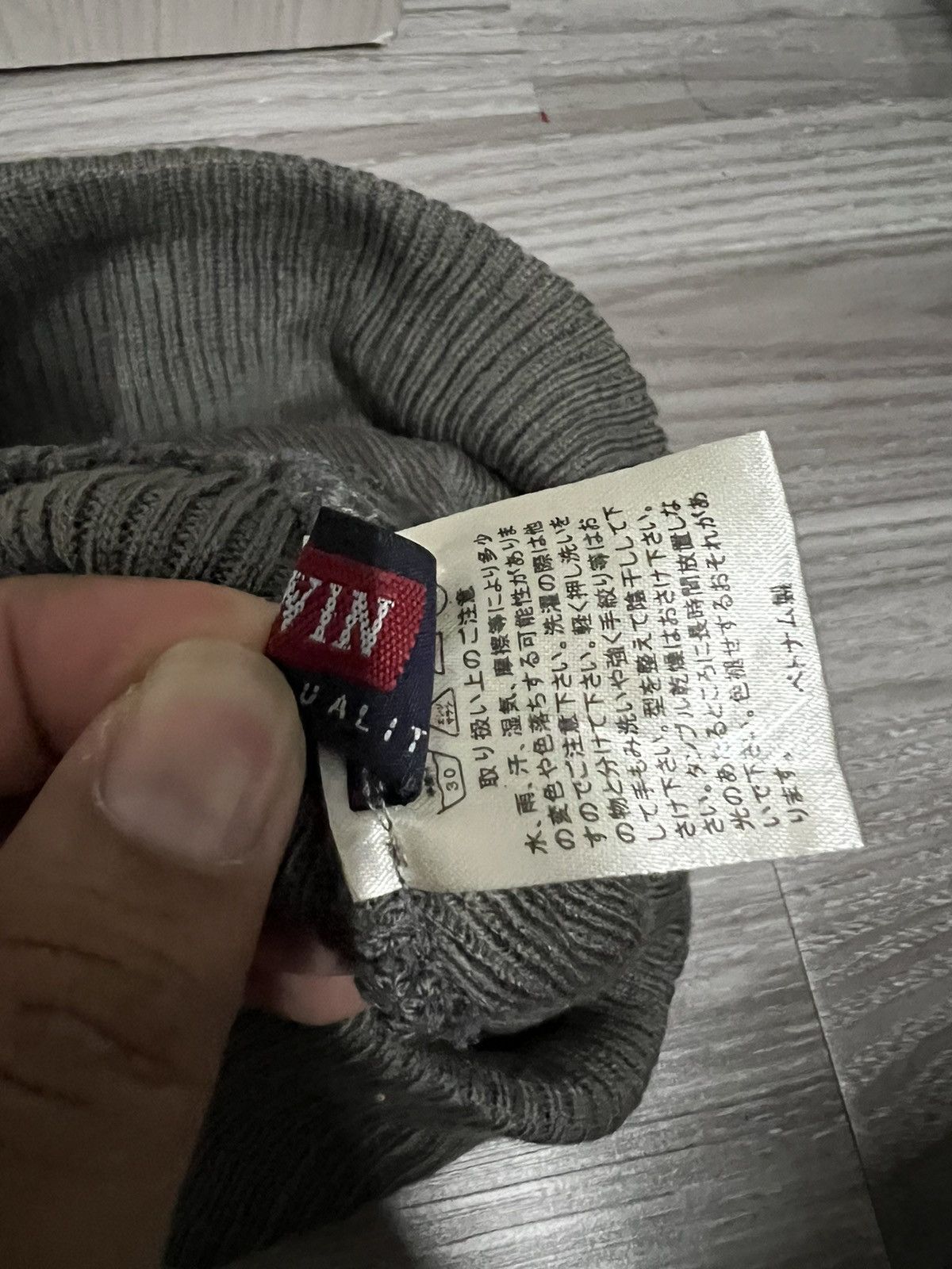 Edwin Vintage Edwin Beanie Hat Size ONE SIZE - 7 Thumbnail