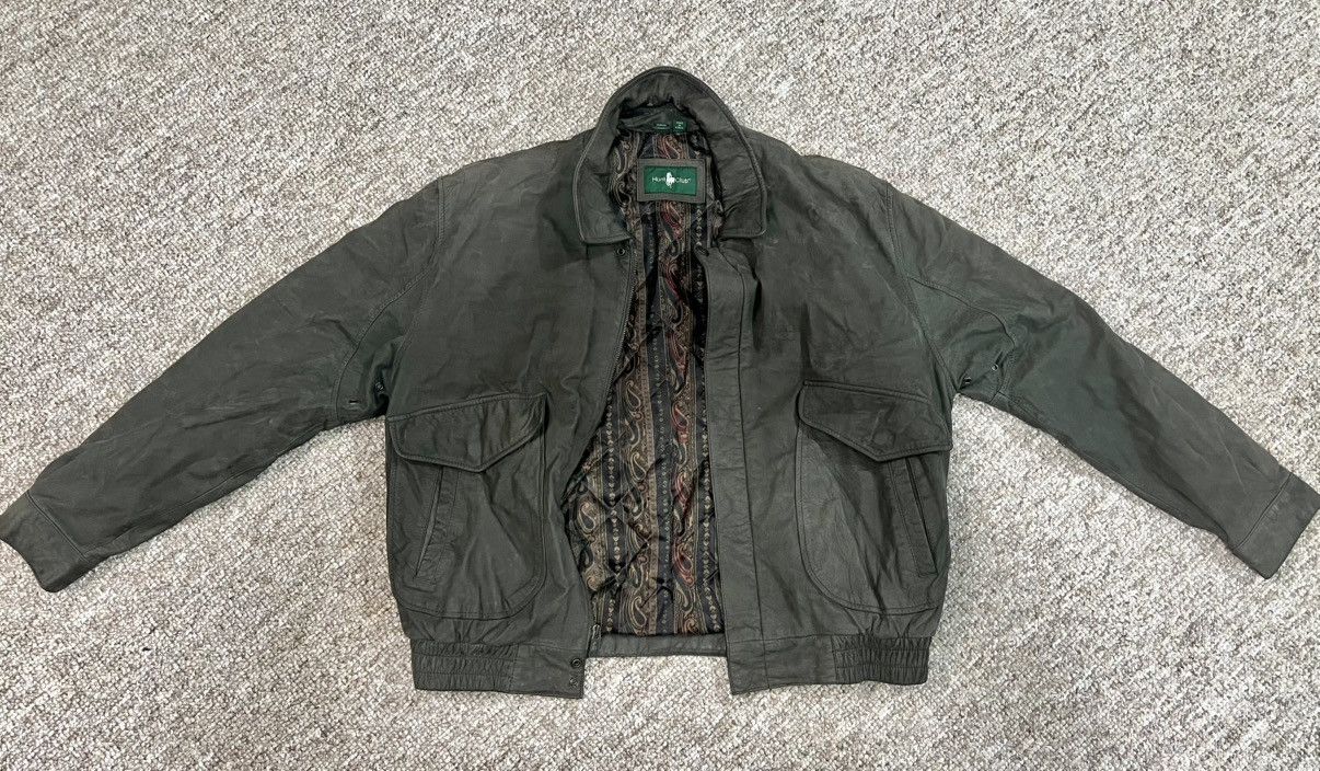 Hunt Club Vintage Hunt Club Bomber | Military style Bomber jacket Size US L / EU 52-54 / 3 - 1 Thumbnail