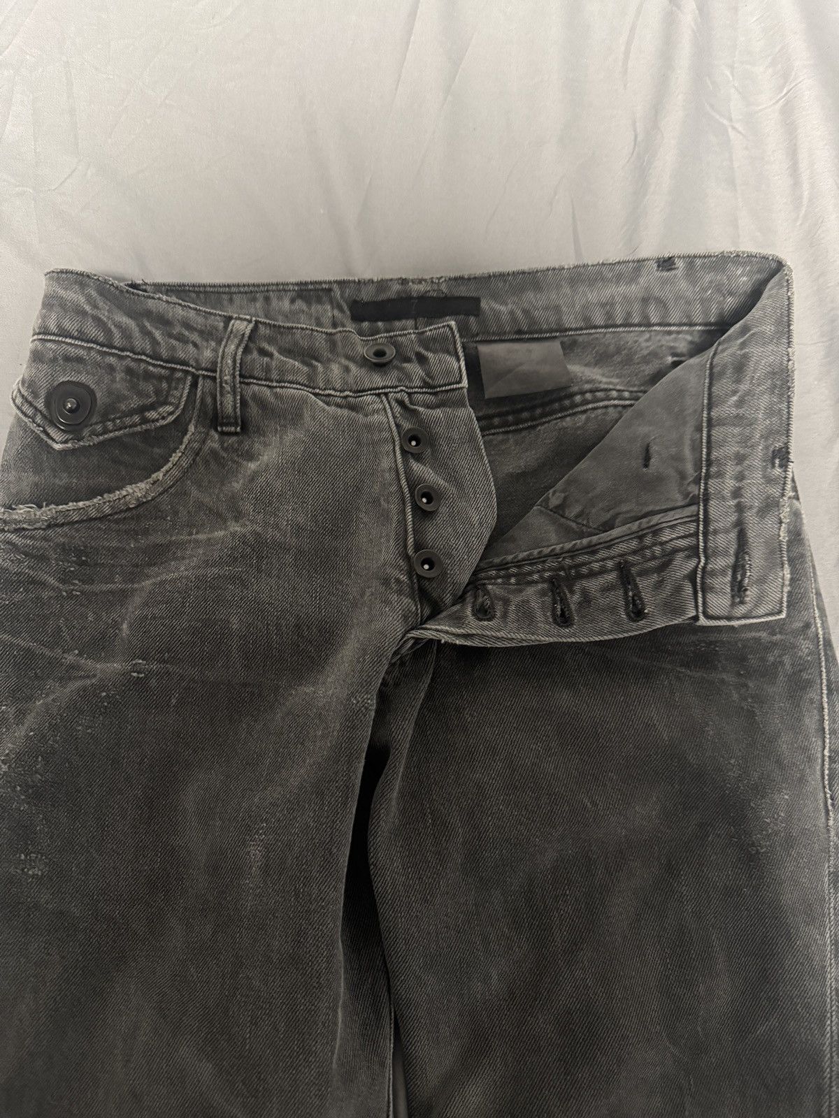 Julius Julius FW2010-2011 goth_ik Distressed Denim Jeans Size US 28 / EU 44 - 4 Thumbnail
