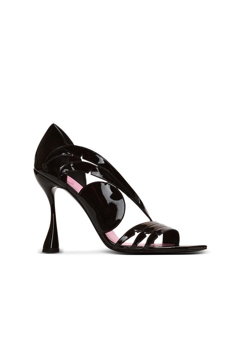 Balmain o1s1wg110925 Heeled Sandals in Black Size US 5 / IT 35 - 1 Thumbnail