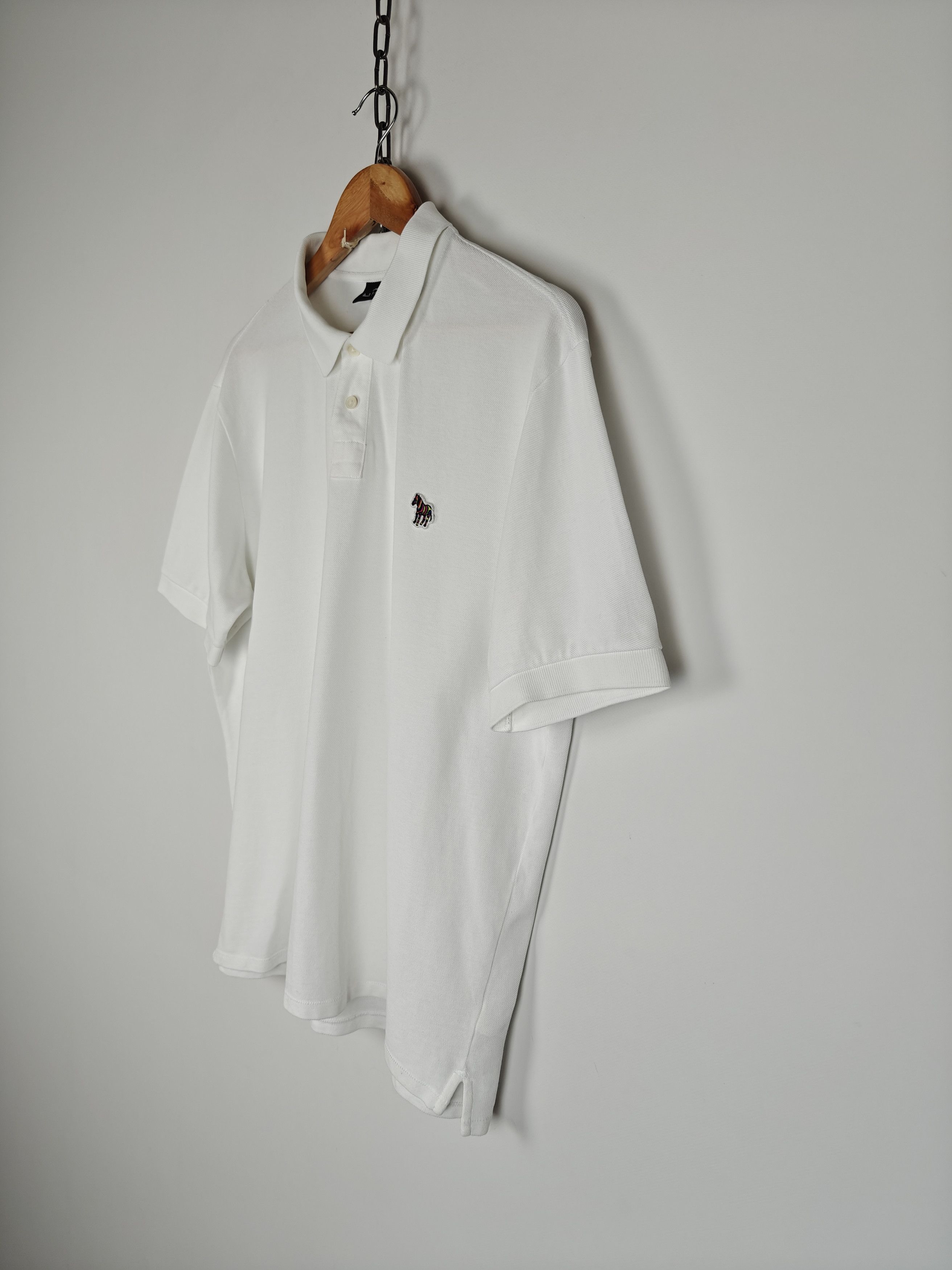 Paul Smith Paul Smith Polo T-Shirt Collared White Tee size XXL Size US XXL / EU 58 / 5 - 6 Thumbnail