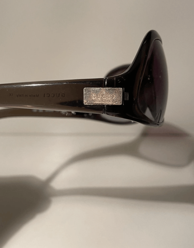 Gucci × Tom Ford × Vintage GUCCI Sunglasses gg1414 Wrap Shield Rimless Mask RI911 Size ONE SIZE - 5 Thumbnail