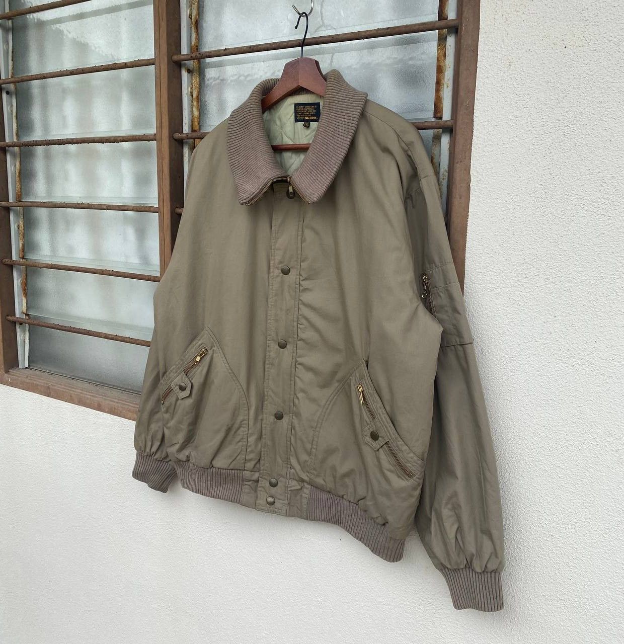 Big John VINTAGE 90S BIG JOHN BOMBER JACKET Size US XXL / EU 58 / 5 - 2 Thumbnail