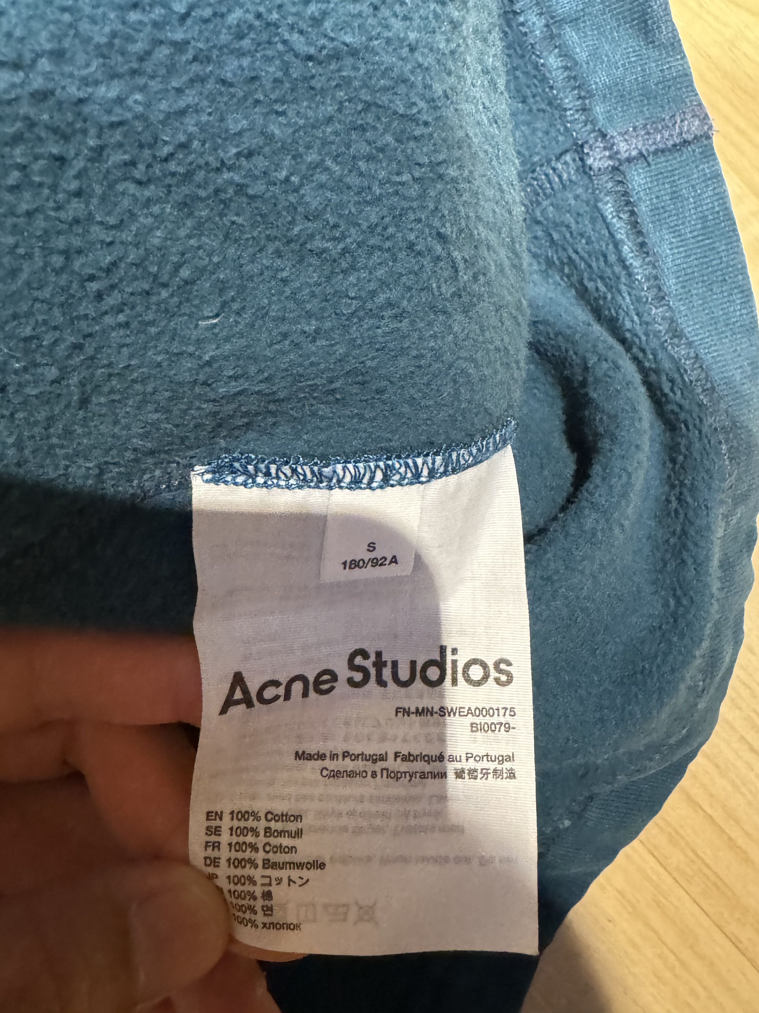 Acne Studios Acne Studios green oversized hoodie Size US S / EU 44-46 / 1 - 3 Thumbnail