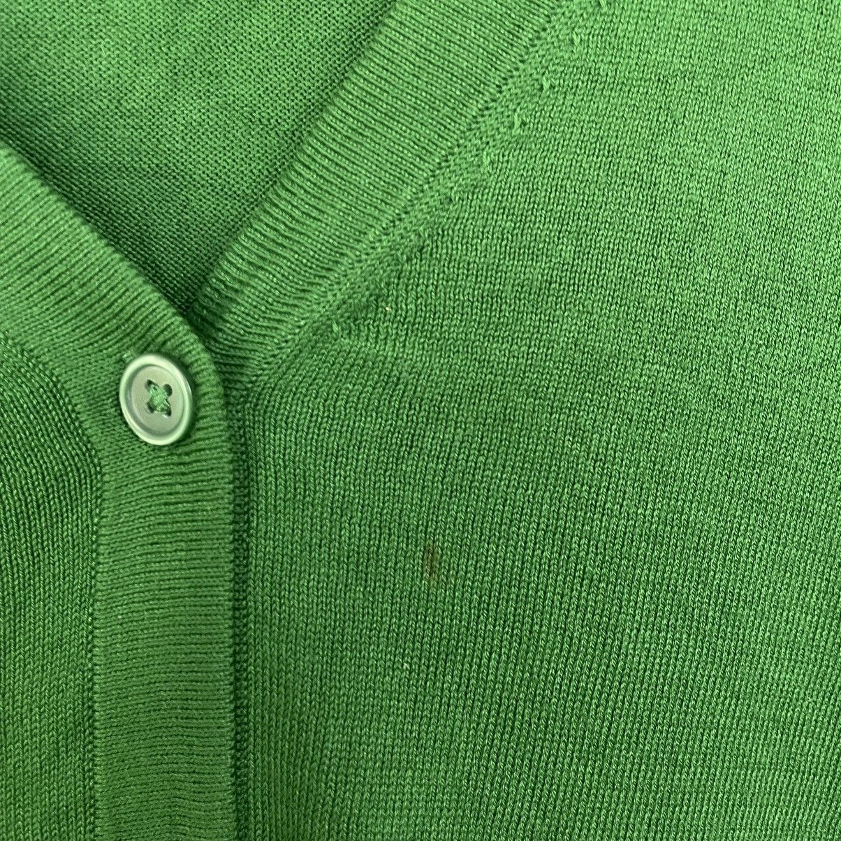 Japanese Brand × Nirvana Uniqlo Green Cardigan Kurt Cobain Mohair Grunge Style Size US S / EU 44-46 / 1 - 2 Thumbnail