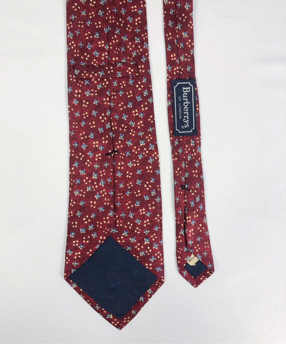 Burberry Prorsum Rare Vintage Burberrys Silk Tie Made in USA Size ONE SIZE - 4 Thumbnail