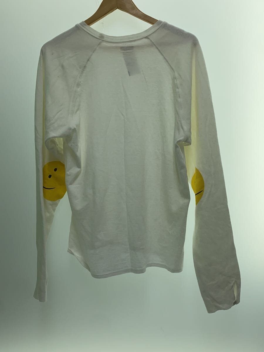 Kapital Smiley Face Elbow Patch Raglan Long Sleeve Tee Size US M / EU 48-50 / 2 - 3 Thumbnail