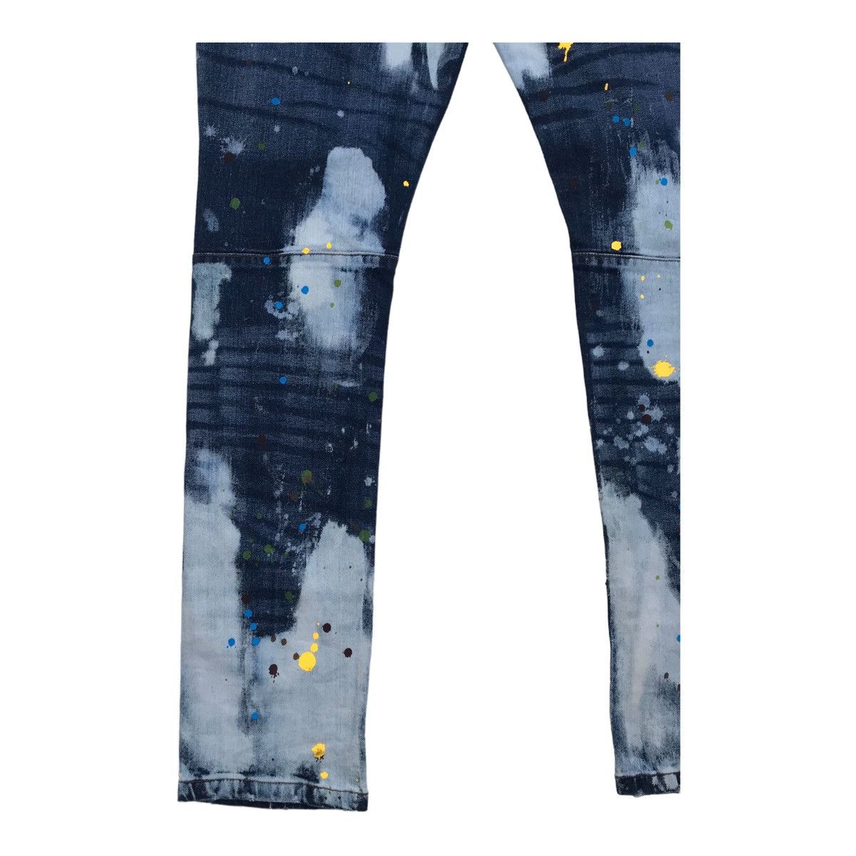 Other FWRD Distressed Bleached Streetwear Paint Splash Denim Pants Size US 35 - 14 Thumbnail