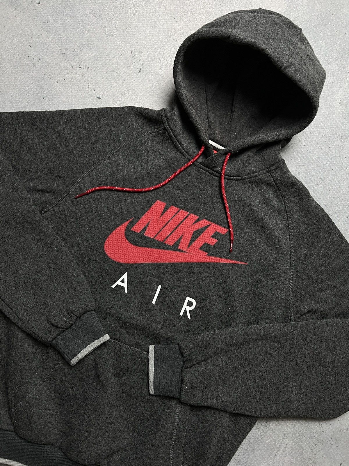 Nike Nike boxy fit vintage hoodie center swoosh logo spellout y2k Size US S / EU 44-46 / 1 - 2 Thumbnail