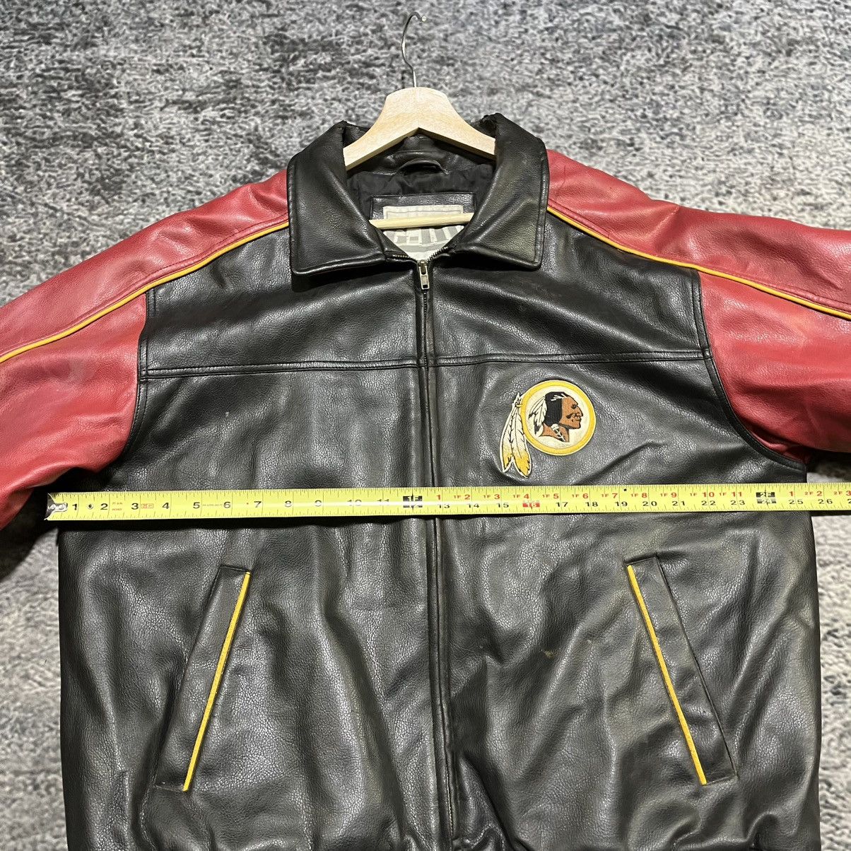 NFL Vintage Washington Redskins Embroidered G-lll Leather Jacket Size US L / EU 52-54 / 3 - 17 Thumbnail