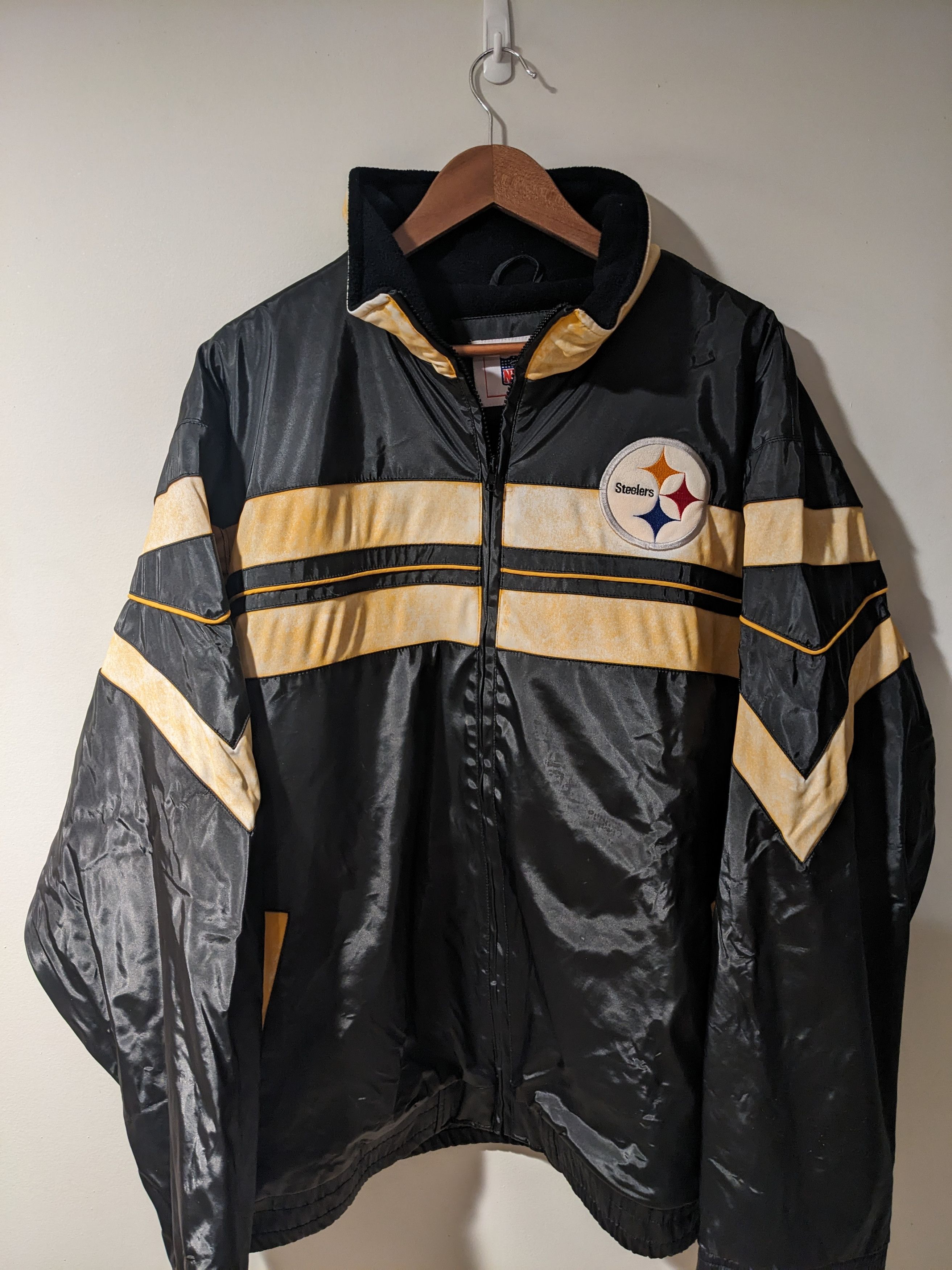 NFL × Vintage Vintage Y2K Pittsburgh Steelers NFL Football X-Large Jacket Size US XL / EU 56 / 4 - 3 Thumbnail