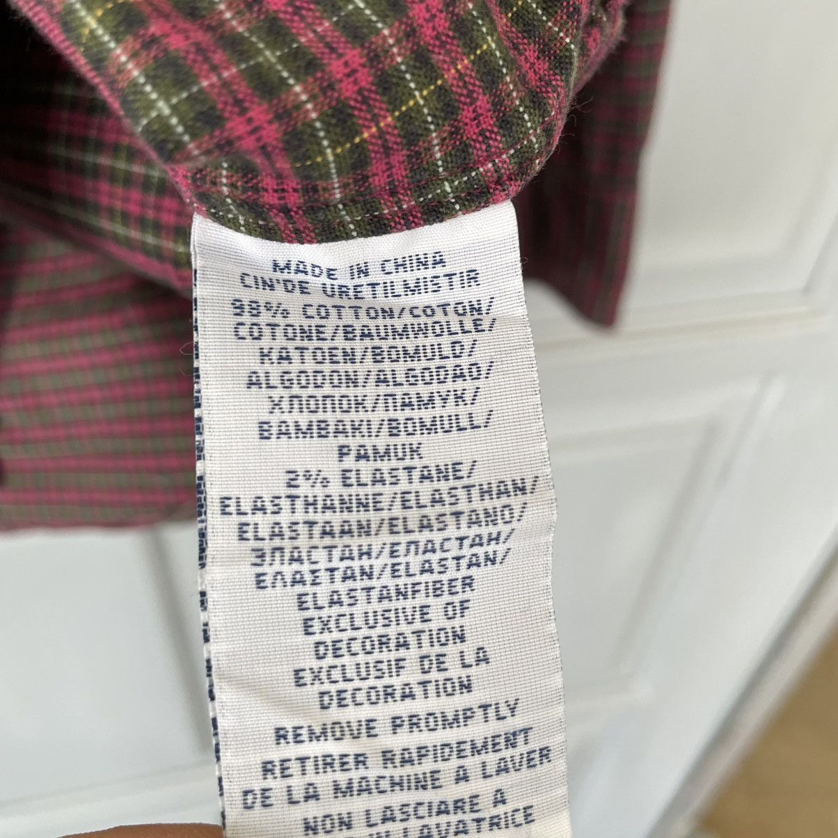 Polo Ralph Lauren × Vintage Polo Ralph Lauren Vintage Checkered Shirt Longsleeve Y2k Size US L / EU 52-54 / 3 - 6 Thumbnail