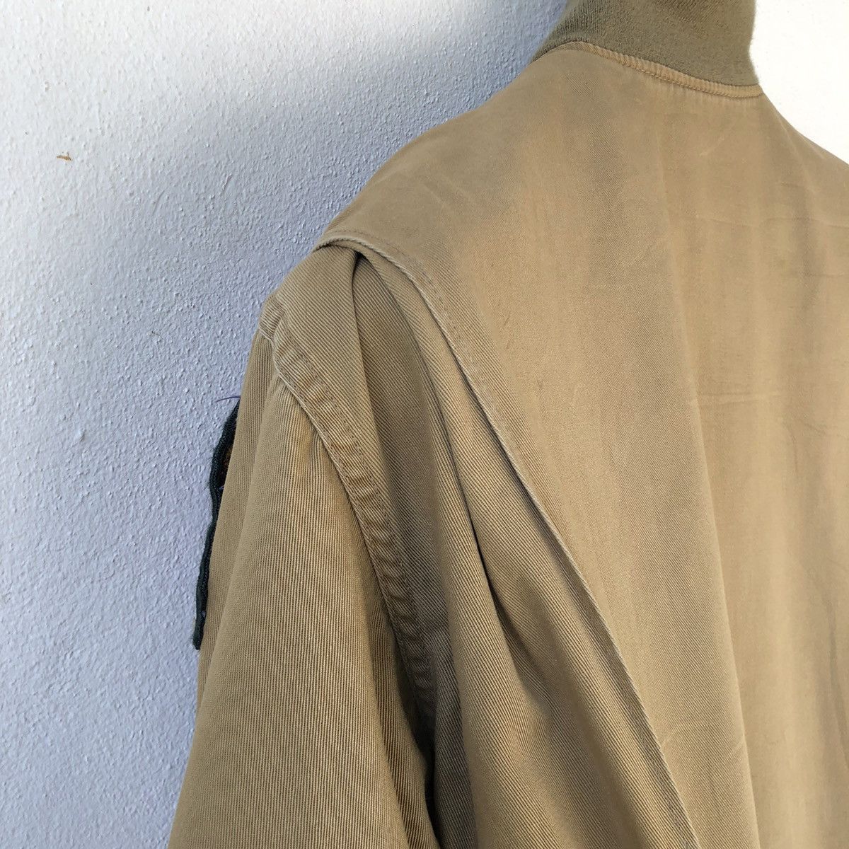 Alpha Industries × Vintage Alpha Industries Vintage Khakis Combat Jacket Size US S / EU 44-46 / 1 - 13 Thumbnail