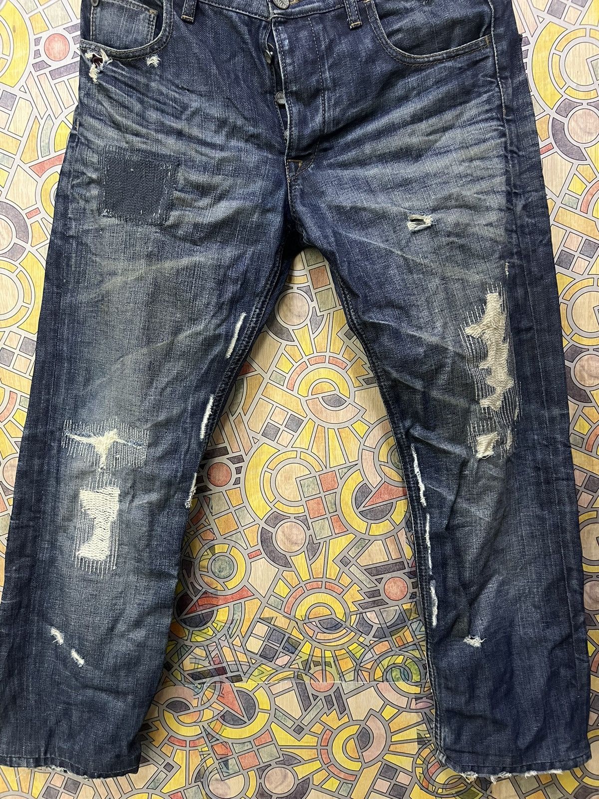 Armani × Emporio Armani VERY RARE JEANS EMPORIO ARMANI Size US 33 - 17 Thumbnail