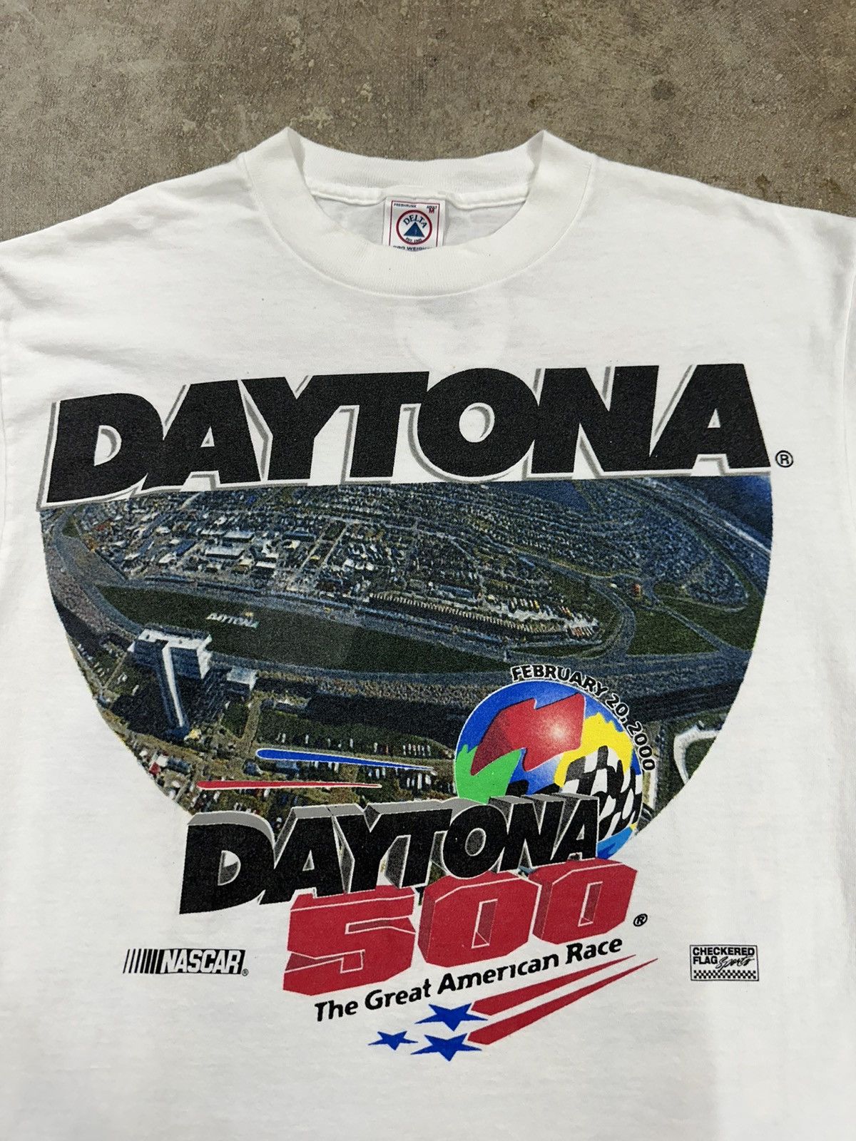 NASCAR Crazy Y2K 00s Nascar Daytona 500 Racing T-Shirt Size US M / EU 48-50 / 2 - 4 Thumbnail
