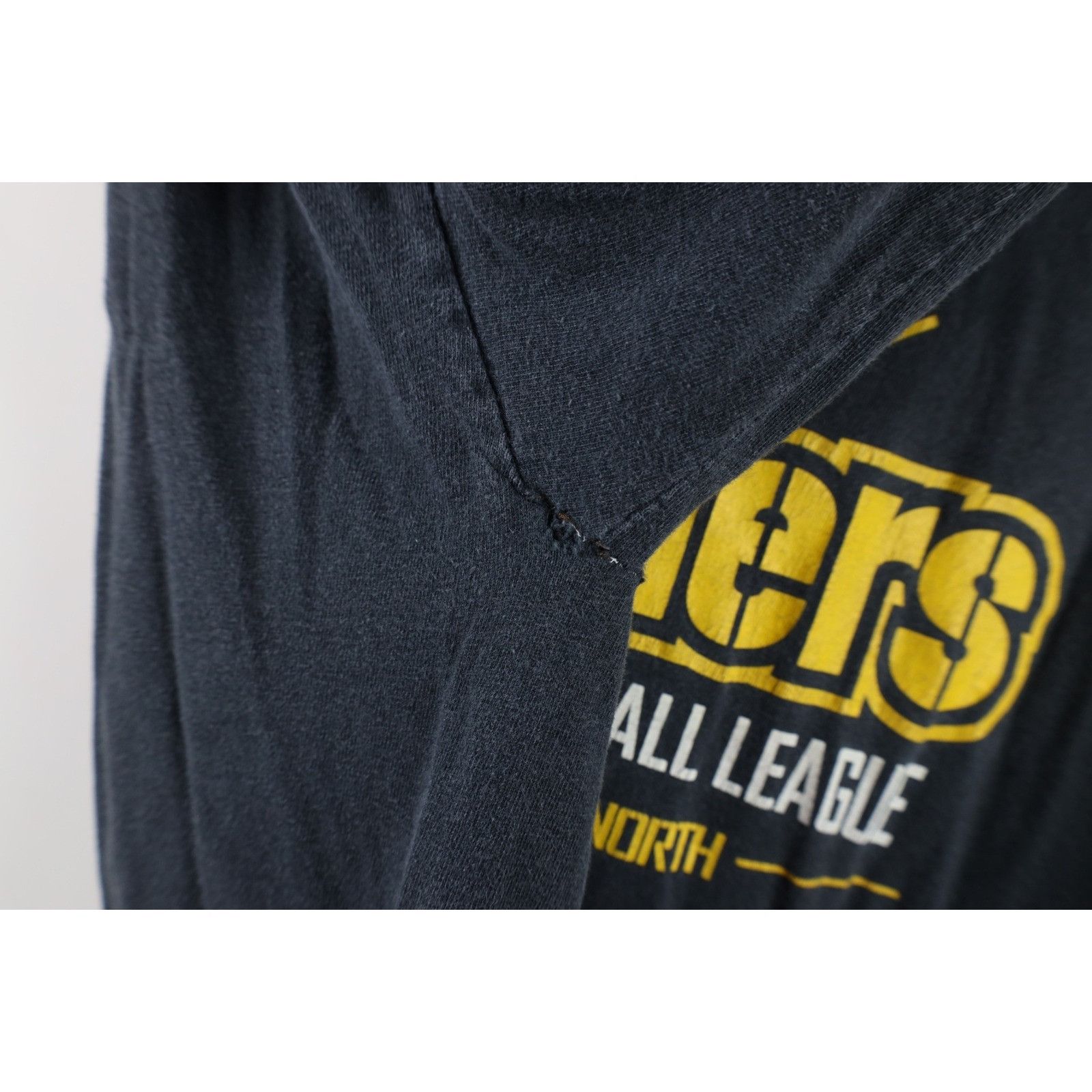 Vintage Vintage Faded Spell Out Pittsburgh Steelers Football T-Shirt Size US XL / EU 56 / 4 - 8 Thumbnail