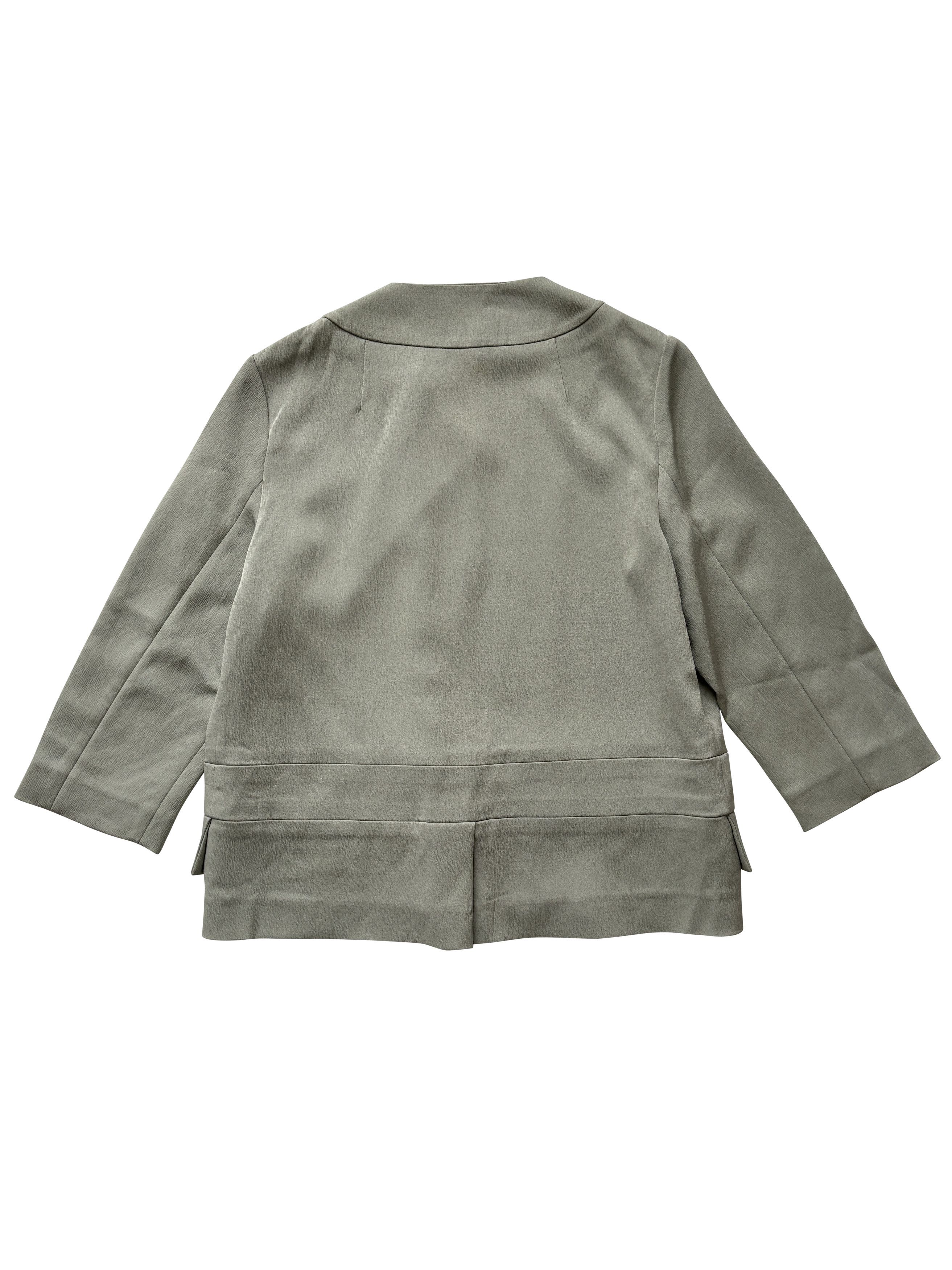 Marni ⚡️QUICK SALE⚡️Marni Light Grey Jacket Blazer Size L / US 10 / IT 46 - 2 Thumbnail