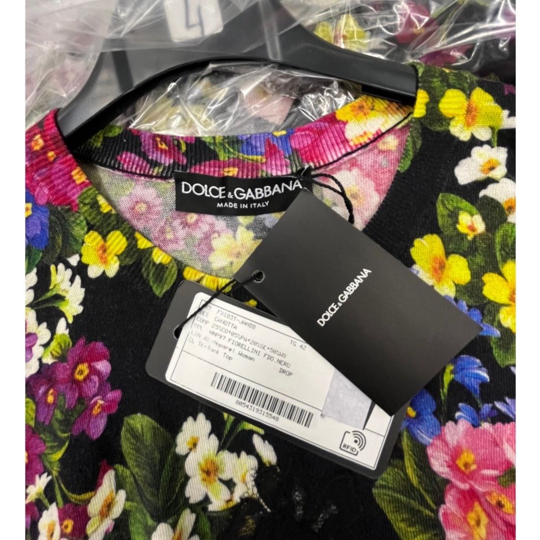 Dolce & Gabbana Dolce & Gabbana Floral cashmere lace sleeveless top Multi 42 Size M / US 6-8 / IT 42-44 - 7 Thumbnail