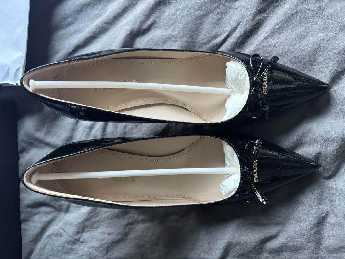Prada Prada Black Patent Leather Pumps - Brandnew condition Size US 7.5 / IT 37.5 - 9 Thumbnail