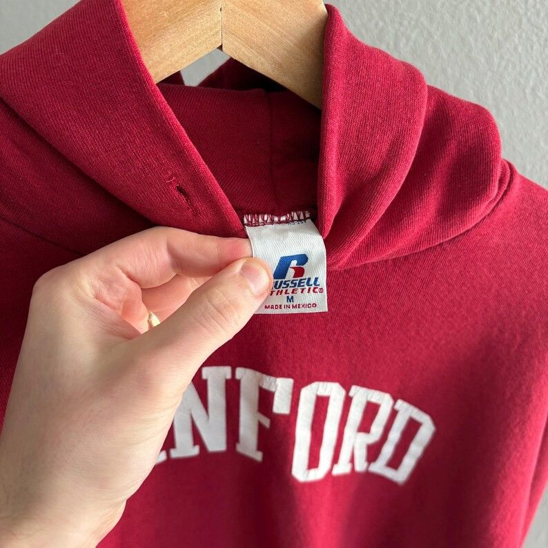 Russell Athletic Vintage 2000’s Russell Athletic Stanford University Hoodie Size US M / EU 48-50 / 2 - 4 Thumbnail