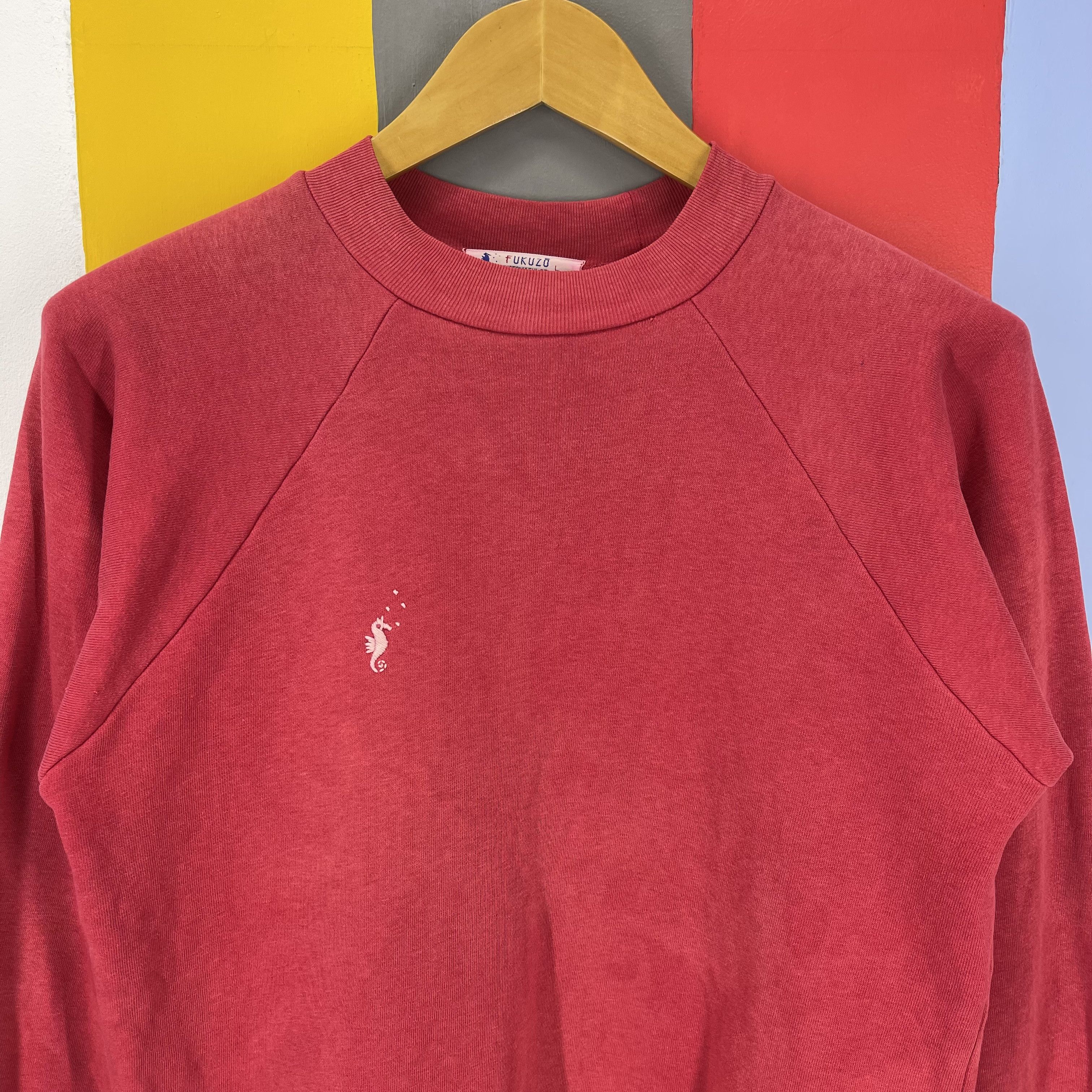 Japanese Brand 90s FUKUZO MOTOMACHI ST. YOKOHAMA Sweatshirt #1360/AU Size US S / EU 44-46 / 1 - 2 Thumbnail