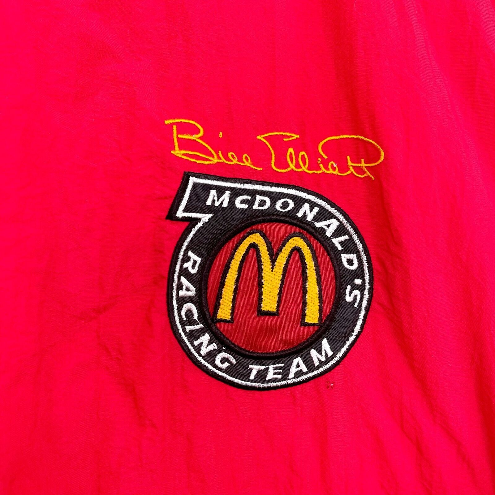 Other Vintage 90s Nascar Bill Elliott McDonalds Jacket Mens XL Size US XL / EU 56 / 4 - 3 Thumbnail