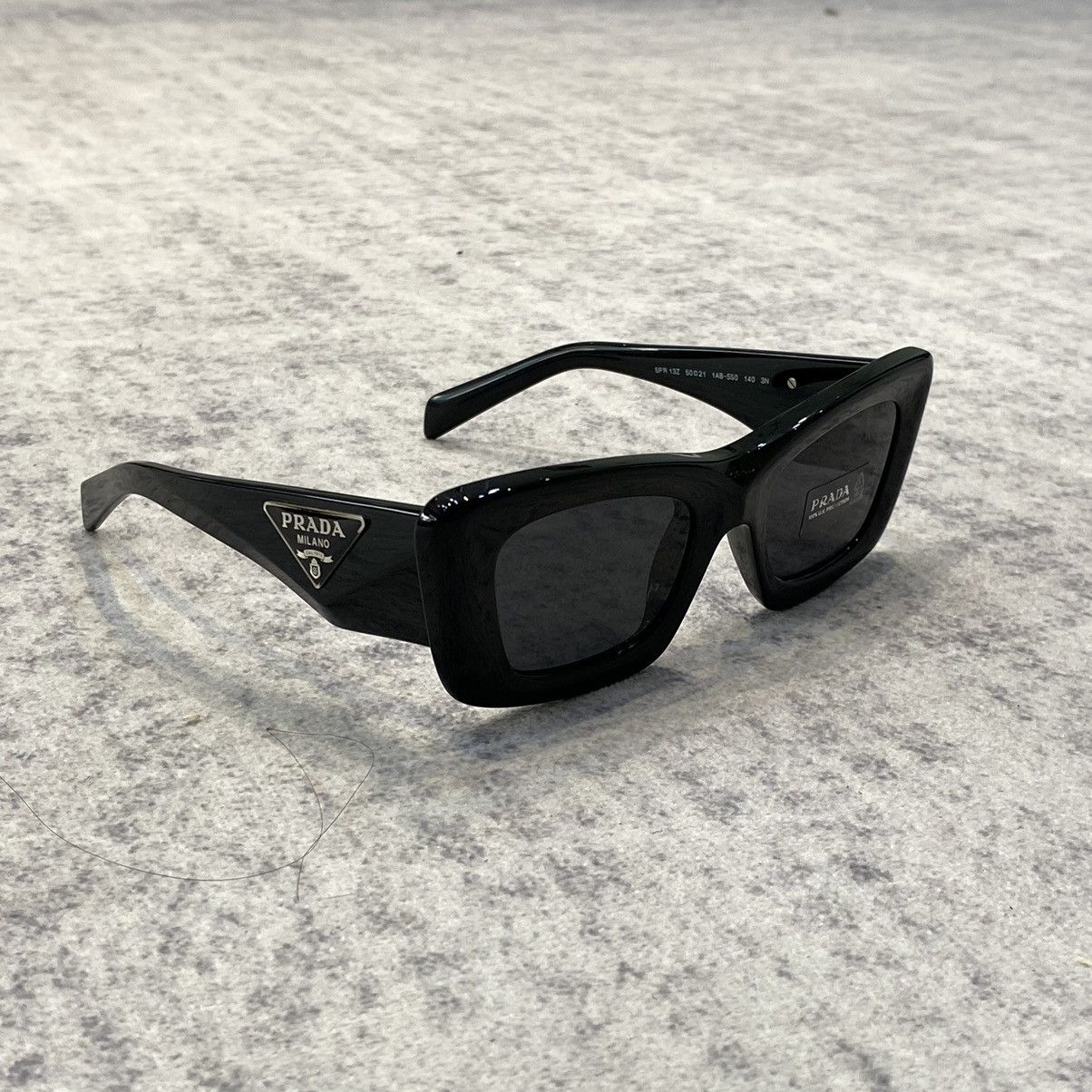 Prada PRADA OPR 13ZSF BLACK DARK GREY Size ONE SIZE - 1 Thumbnail