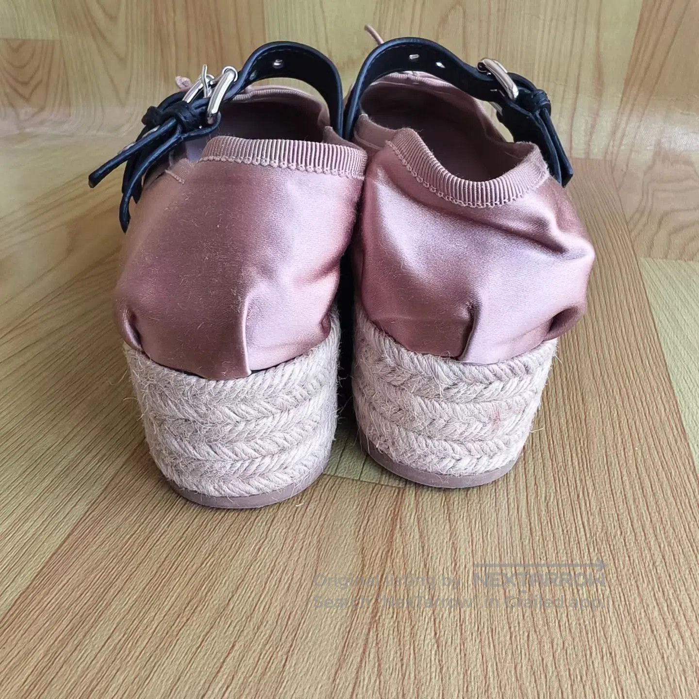 Miu Miu MIU MIU Pink Bow Thick-Soled Ballet Shoes. Size US 6.5 / IT 36.5 - 4 Thumbnail