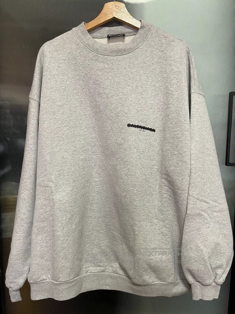 Balenciaga Balenciaga Solid Color Letter Printed Casual Hooded Long S Size US M / EU 48-50 / 2 - 1 Thumbnail