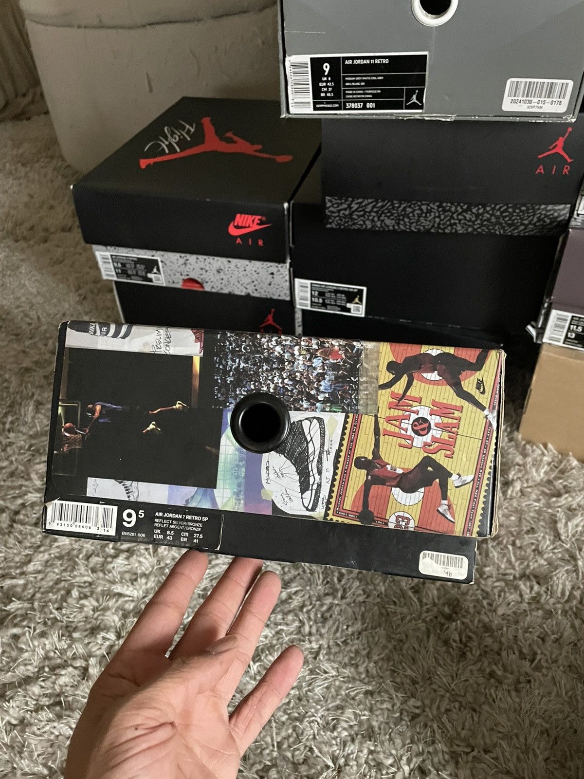 Jordan Brand Jordan 7 Reflection of a Champion Size US 9.5 / EU 42-43 - 12 Thumbnail