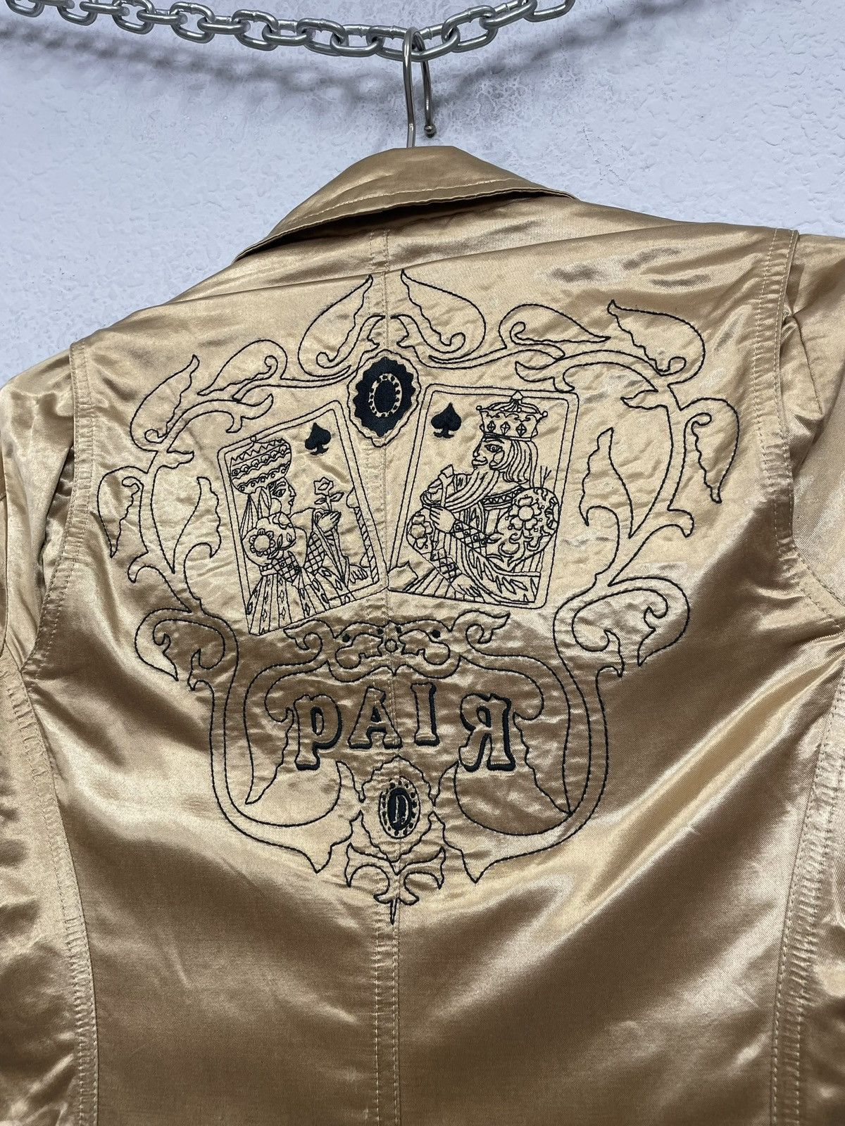 Diesel Retro Diesel front logo retro satin blazer jacket japanese Size M / US 6-8 / IT 42-44 - 9 Thumbnail