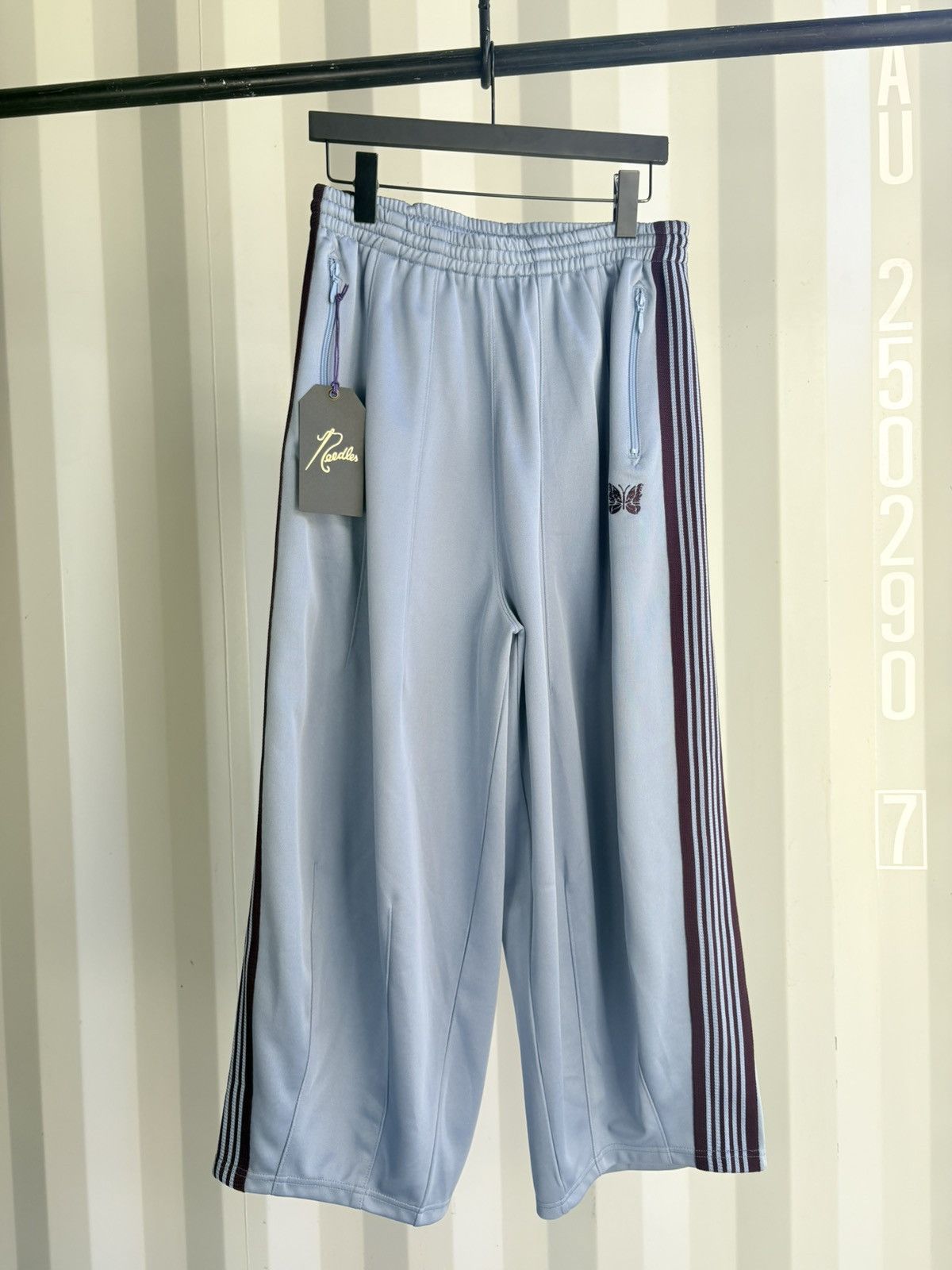 Pre-owned Needles Hd Wide Leg Track Pants