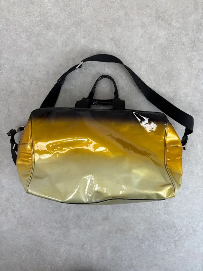 Prada Prada Gold Leather Ombre Travel Bag Size ONE SIZE - 2 Thumbnail