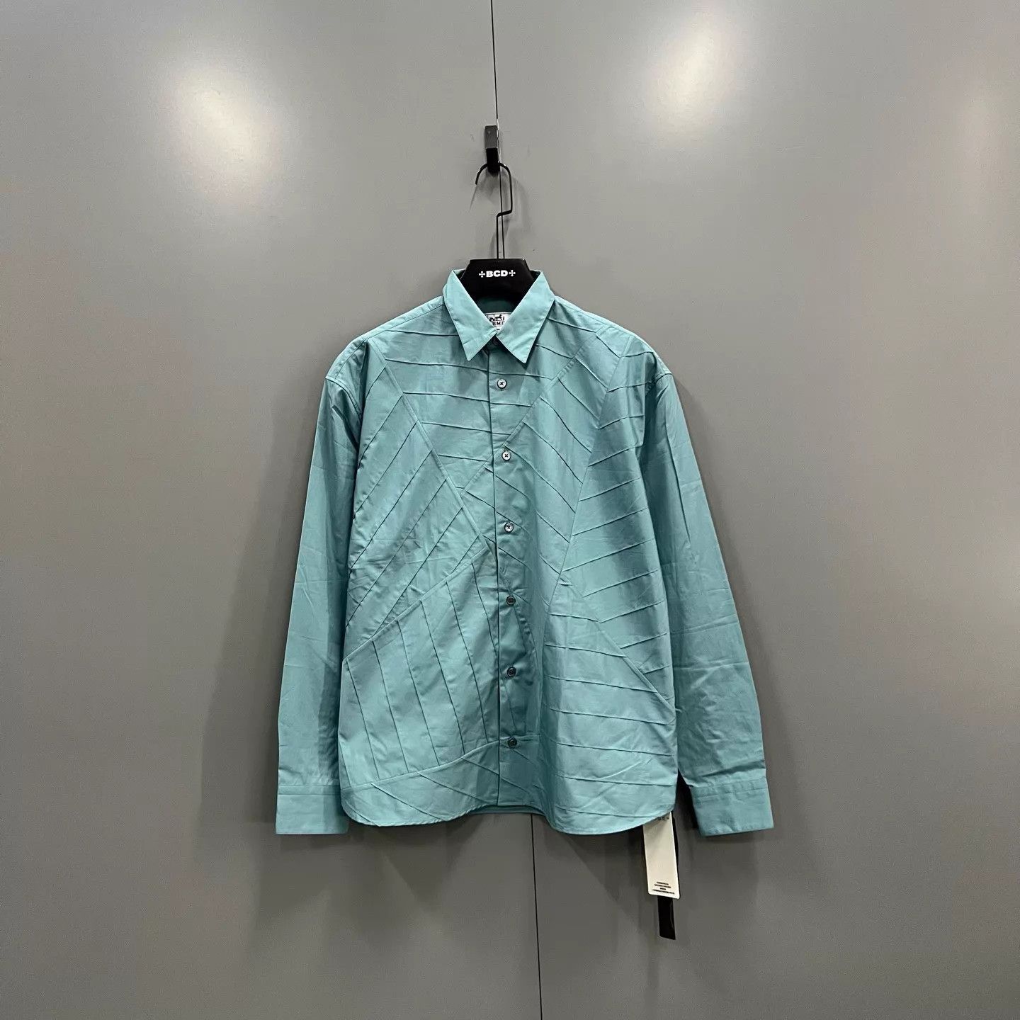 Hermes HERMES irregular stripe shirt 37 new with tags Size US XS / EU 42 / 0 - 1 Thumbnail