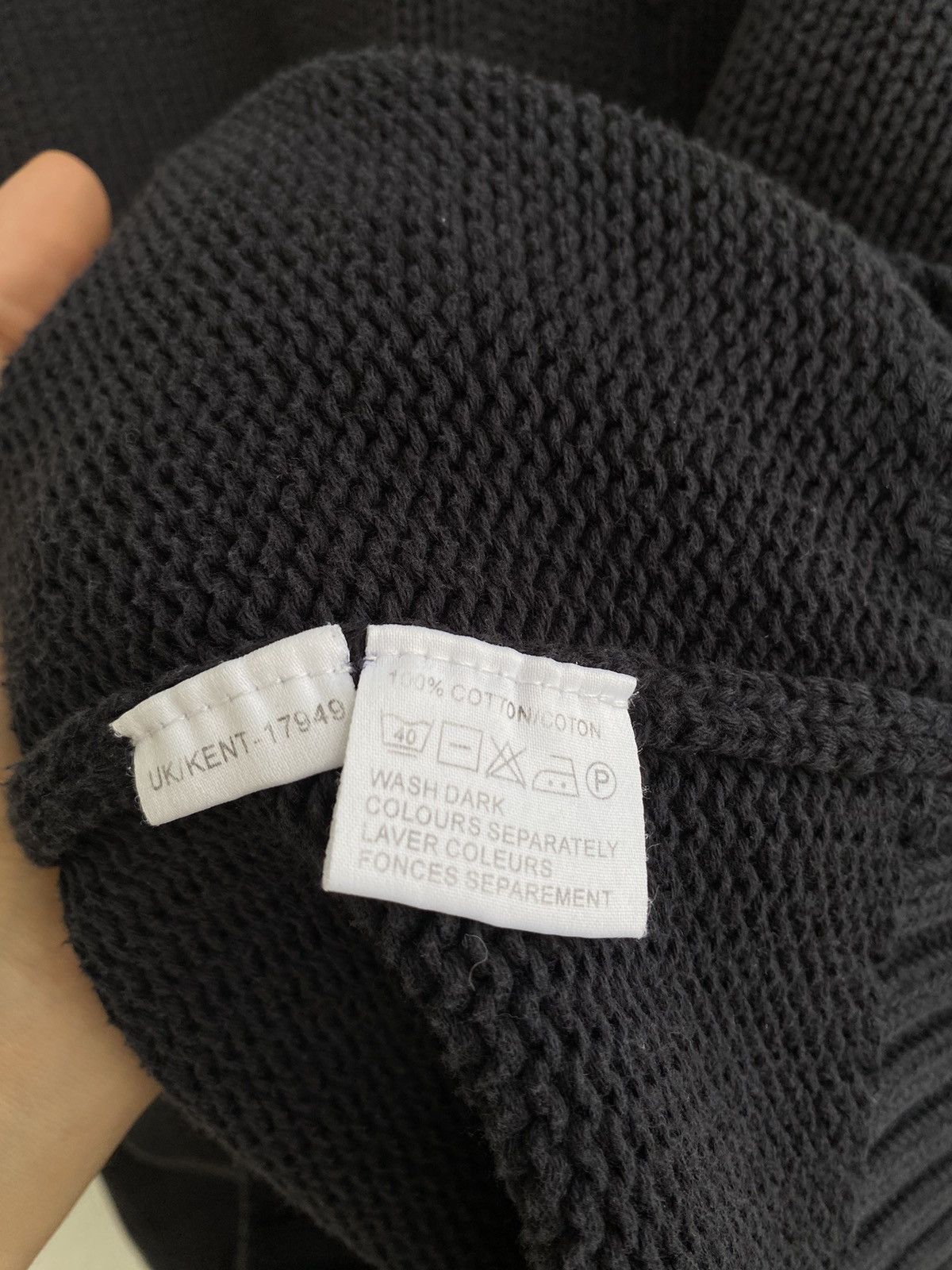 Yves Saint Laurent Heavy YSL Sweater Knit Dark Grey Thick Size US M / EU 48-50 / 2 - 7 Thumbnail
