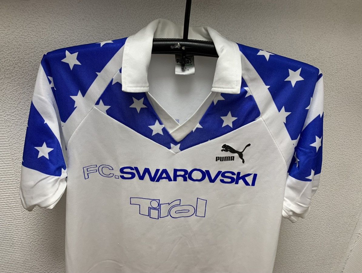 Puma FC Swarovski Puma Tirol vintage soccer jersey 1992-91 L Size US L / EU 52-54 / 3 - 2 Thumbnail