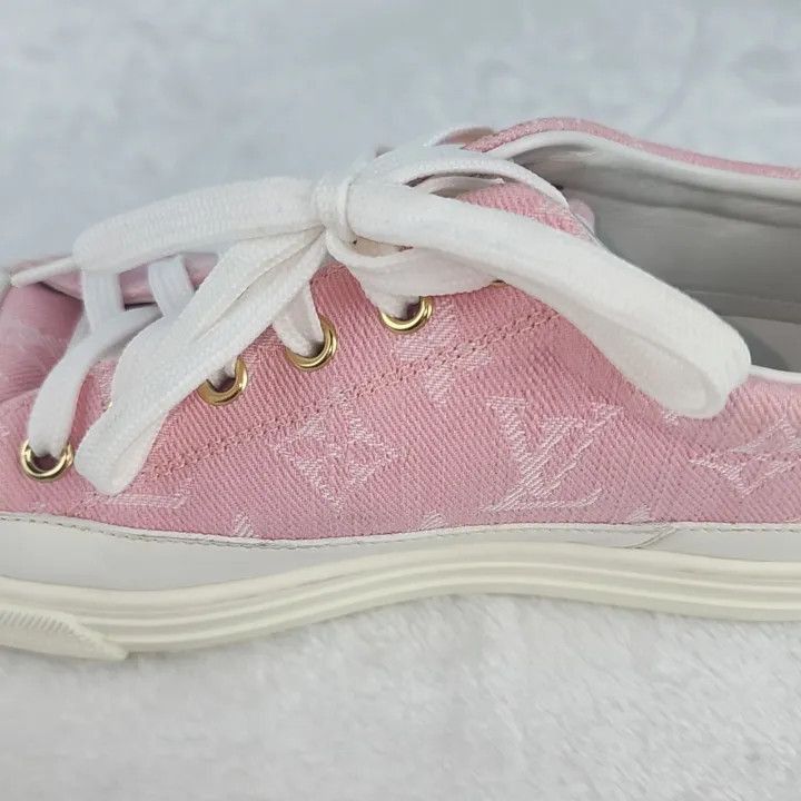 Louis Vuitton Louis Vuitton Stellar Low-Top Pink Sneakers -2508 Size US 6 / IT 36 - 7 Thumbnail