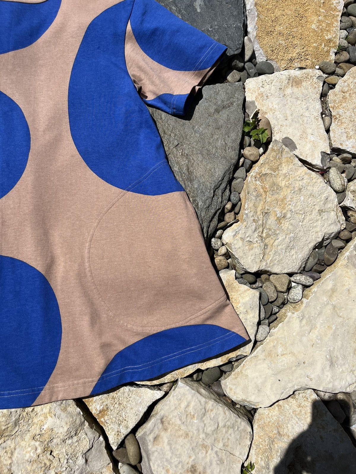 Marimekko Marimekko Tofa Klaava oversized dress tee blue polka-dot Size XXS / US 00 / IT 34 - 6 Thumbnail