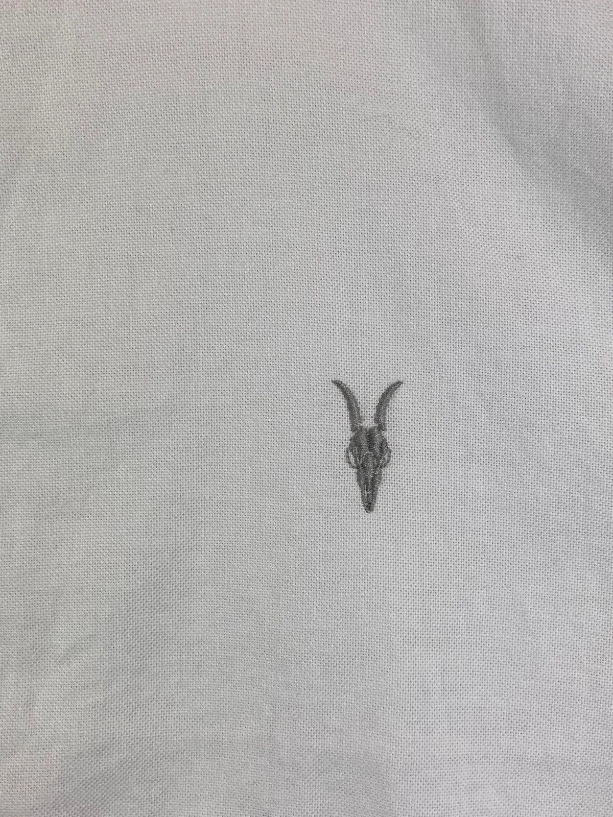 Allsaints AllSaints white oxford cotton shirt classic vintage Size US L / EU 52-54 / 3 - 3 Thumbnail