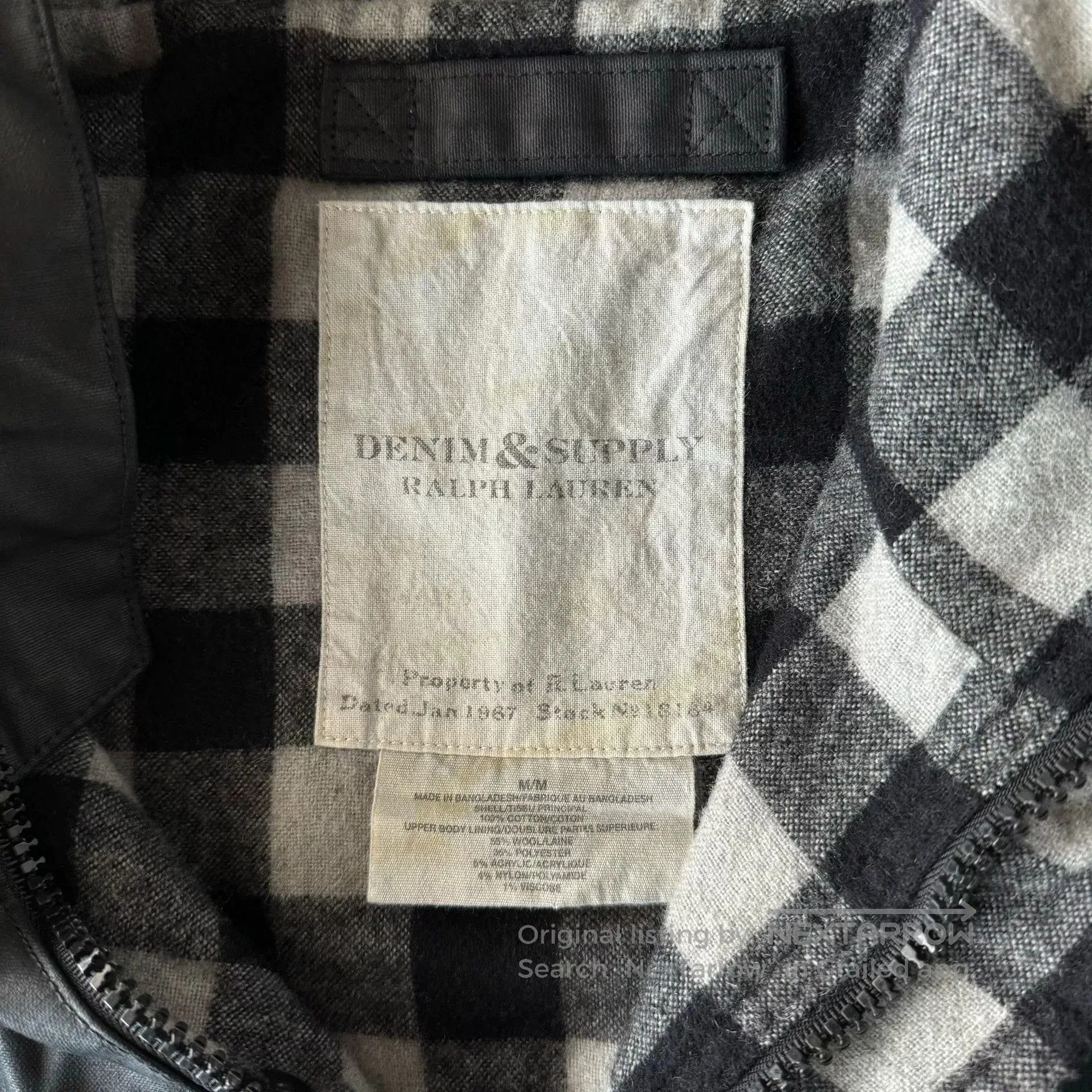 Denim & Supply Ralph Lauren Ralph Lauren Denim Supply Waxed Hooded Jacket. Size US M / EU 48-50 / 2 - 3 Thumbnail