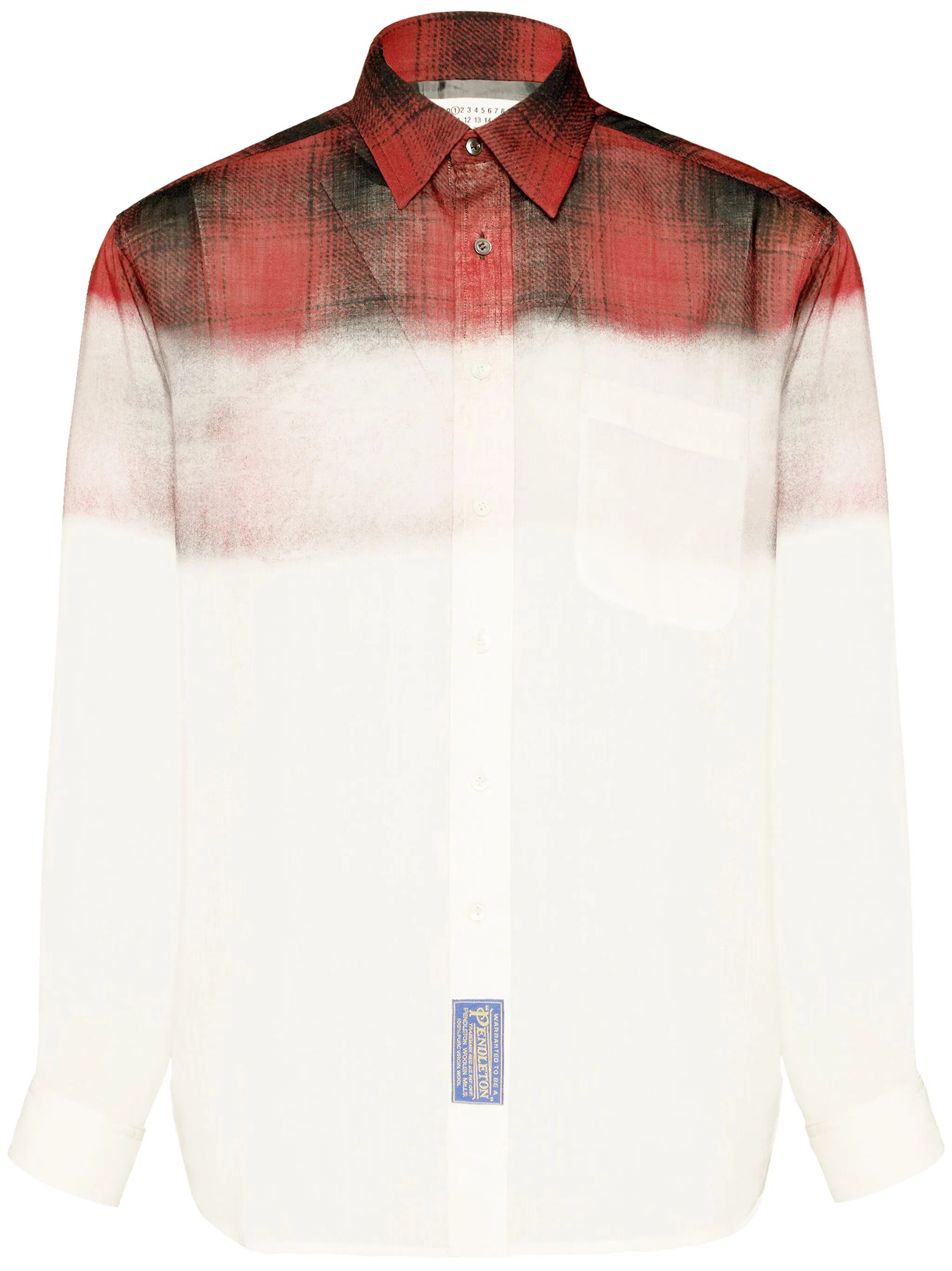 Maison Margiela o1w1db10525 Pendleton Checked Shirt in Multicolor Size US S / EU 44-46 / 1 - 1 Thumbnail
