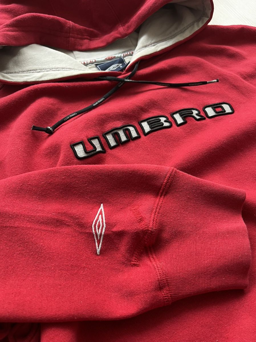 Umbro Hoodie Umbro box logo rap swag vintage og 90’s y2k Size US M / EU 48-50 / 2 - 8 Thumbnail
