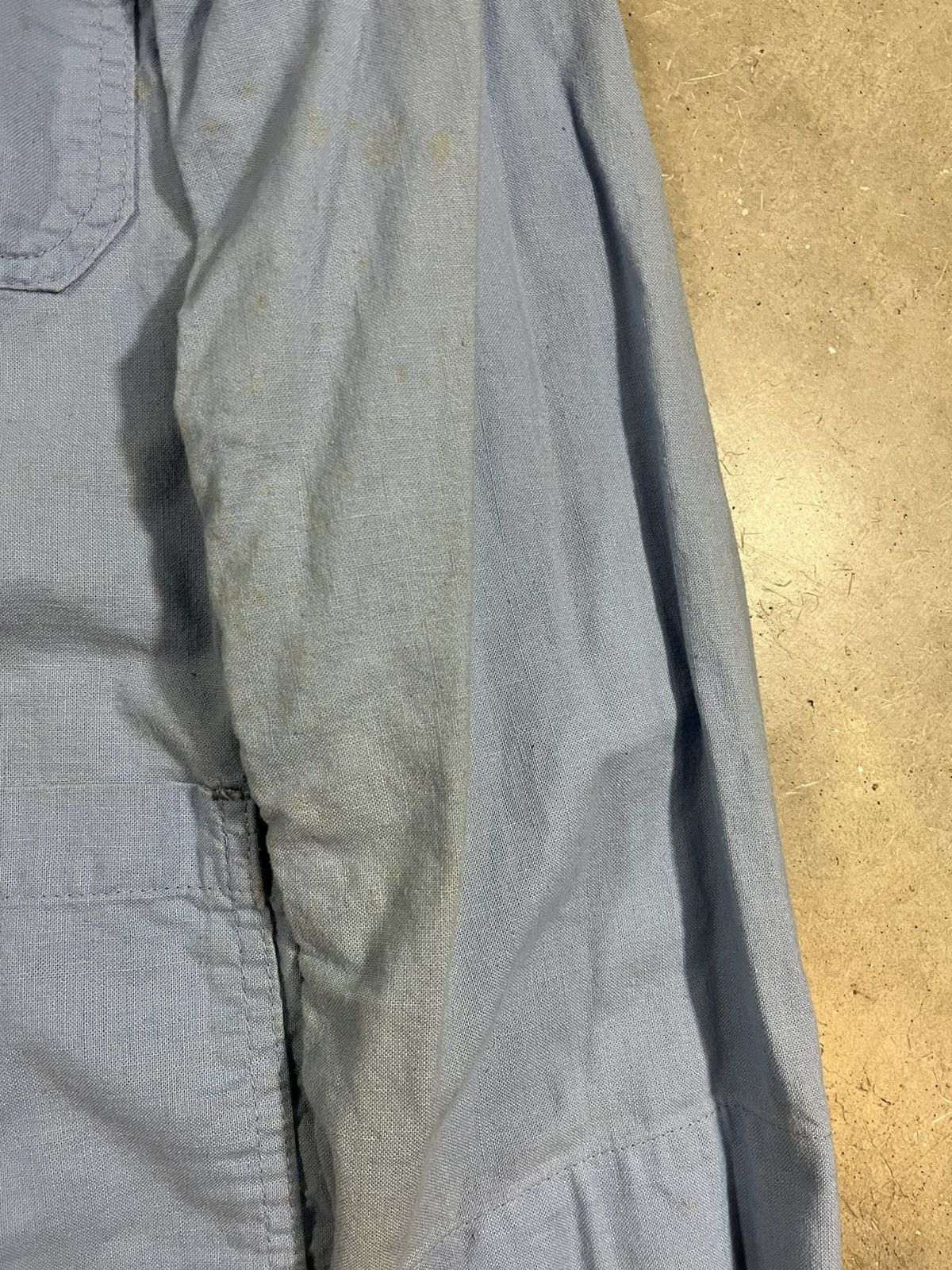 Vintage Vintage 50s 60s Blue Cotton Uniform Jacket Size US S / EU 44-46 / 1 - 5 Thumbnail