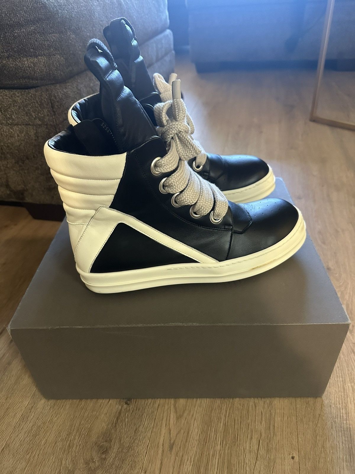Rick Owens Rick Owens Geobasket jumbo Size US 11 / EU 44 - 11 Thumbnail