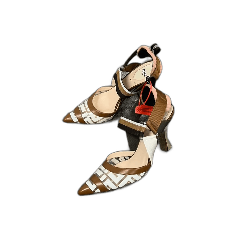 Fendi Fendi Double F High Heels Size 37 Size US 6 / IT 36 - 1 Thumbnail